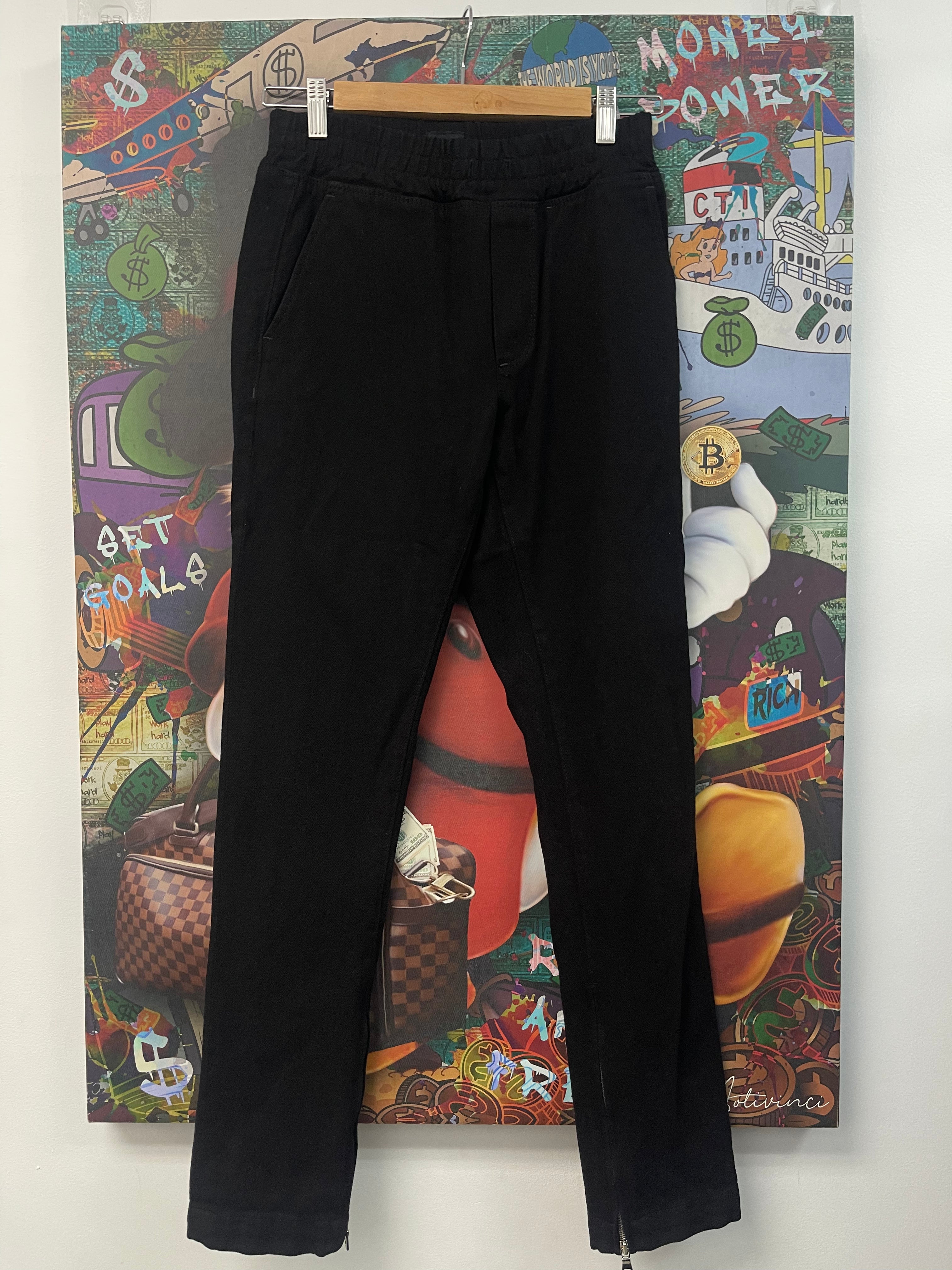 RTA Black Cargo Pants