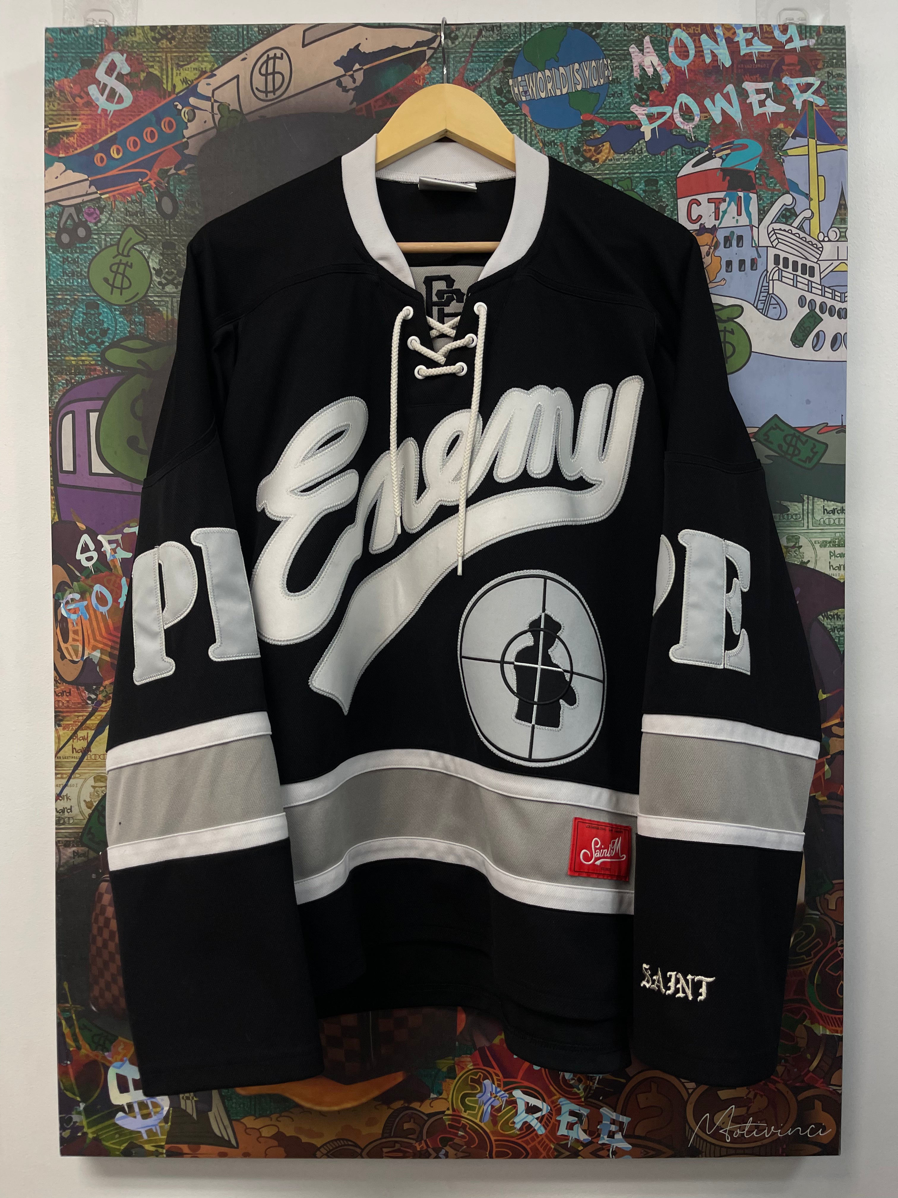 Saint Michael Public Enemy Hockey Jersey