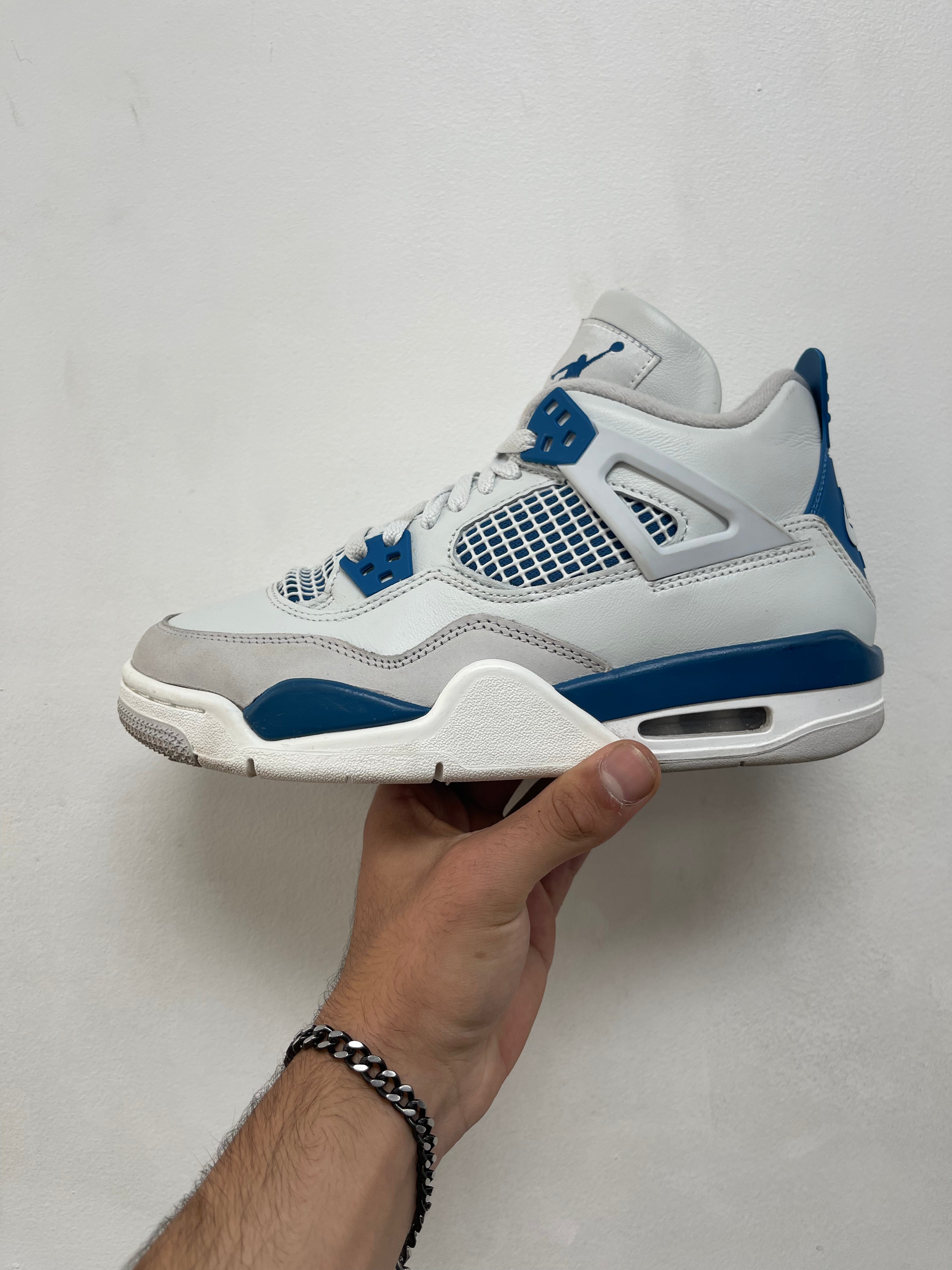 Jordan 4 Military Blue Sneakers