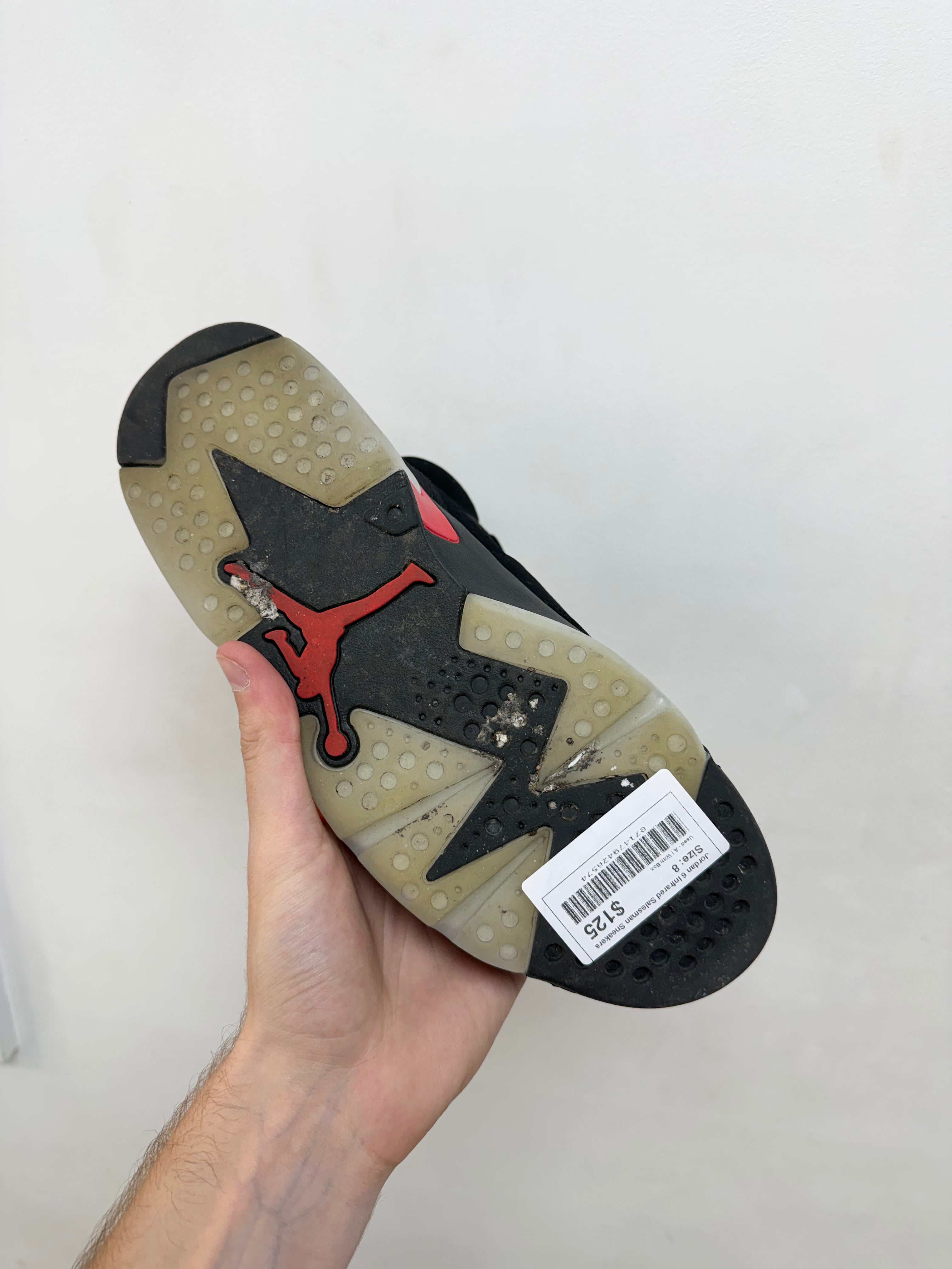 Jordan 6 Infrared Salesman Sneakers