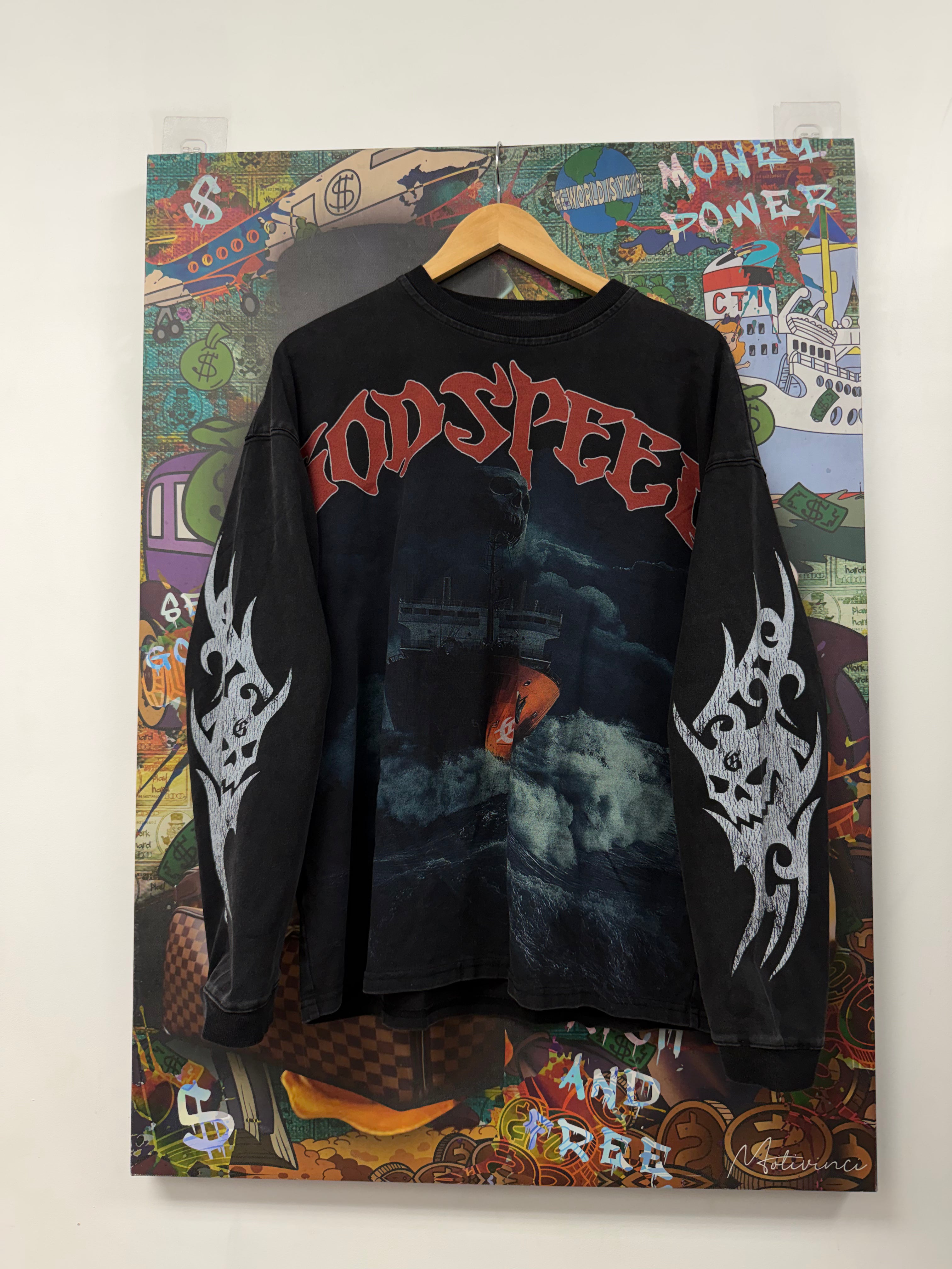 Godspeed Black Wash Seasick Long Sleeve