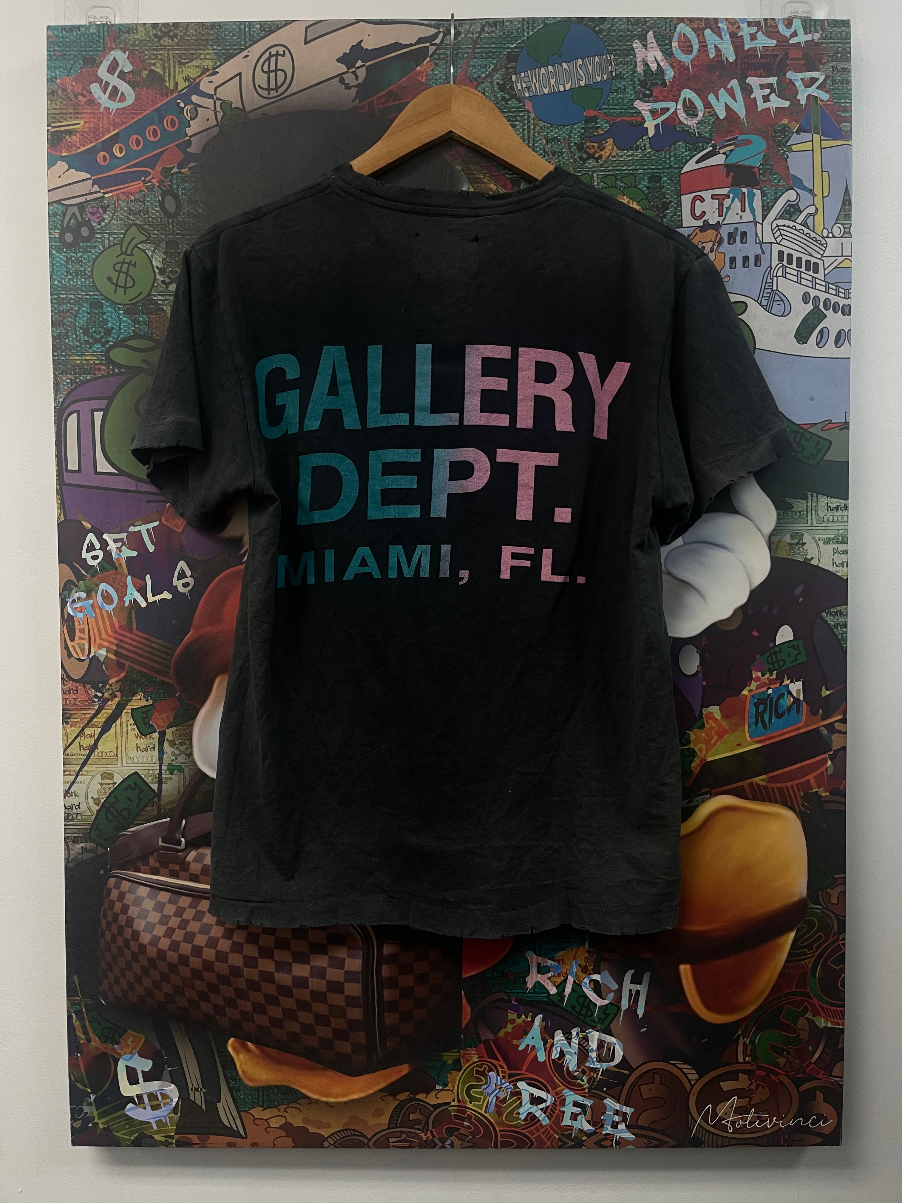 Gallery Dept Grey Faded South Beach Tee