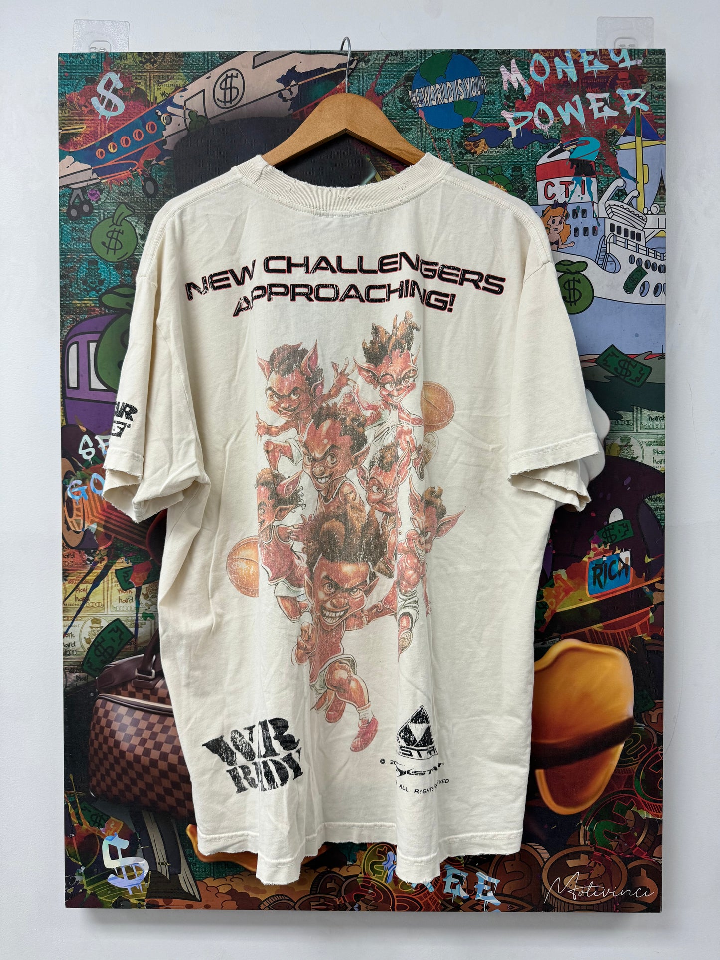 Hellstar Tee All-Stars Cream Baby Angel New XL With Tags