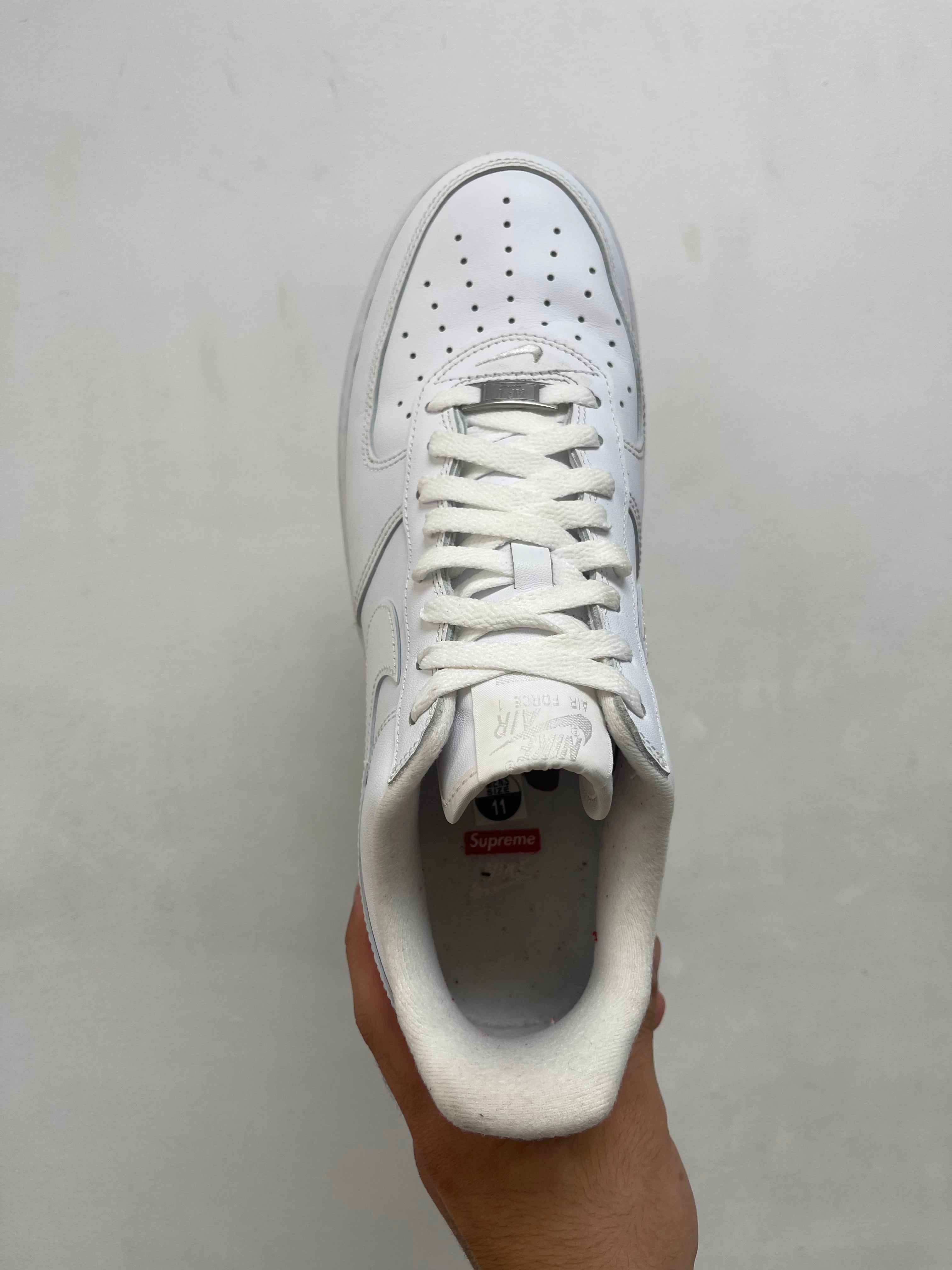Nike Supreme AF1 White Sneakers