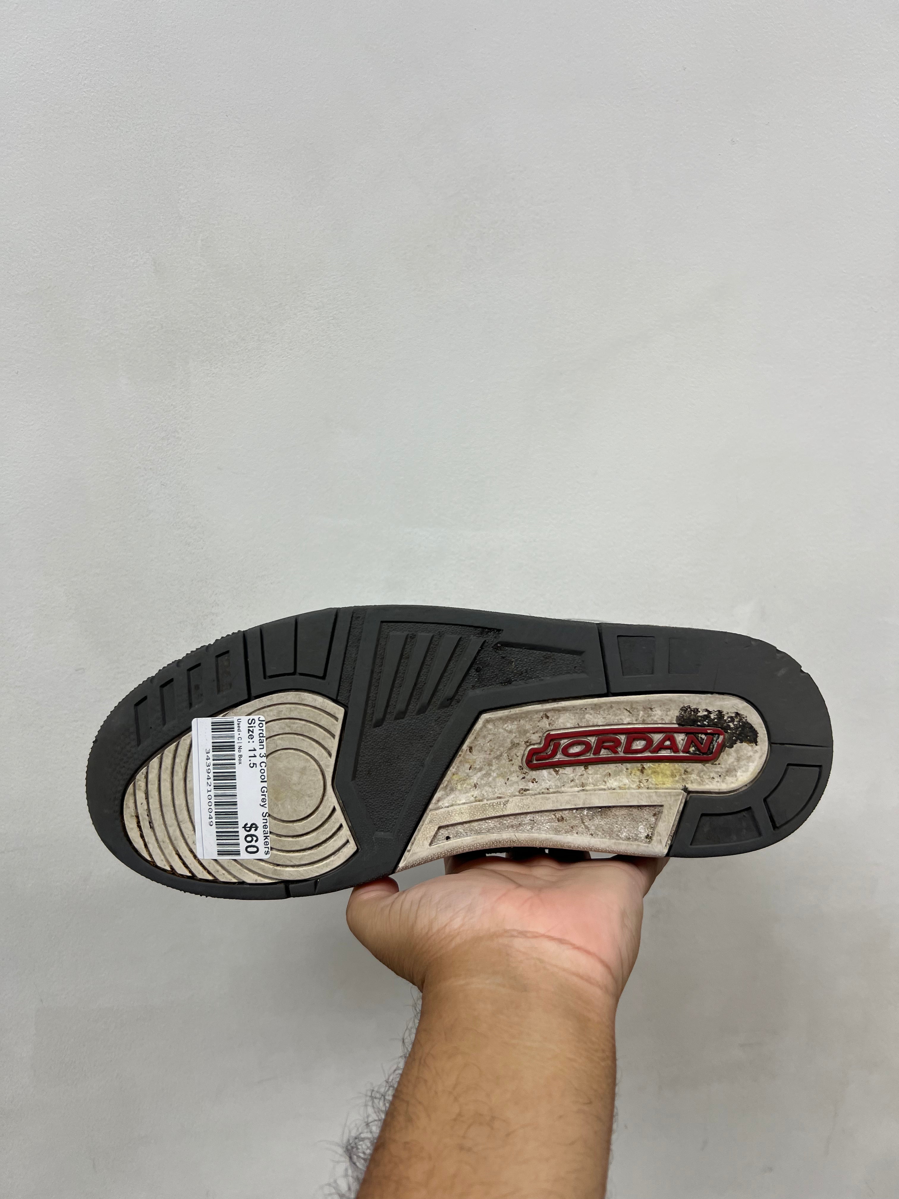 Jordan 3 Cool Grey Sneakers