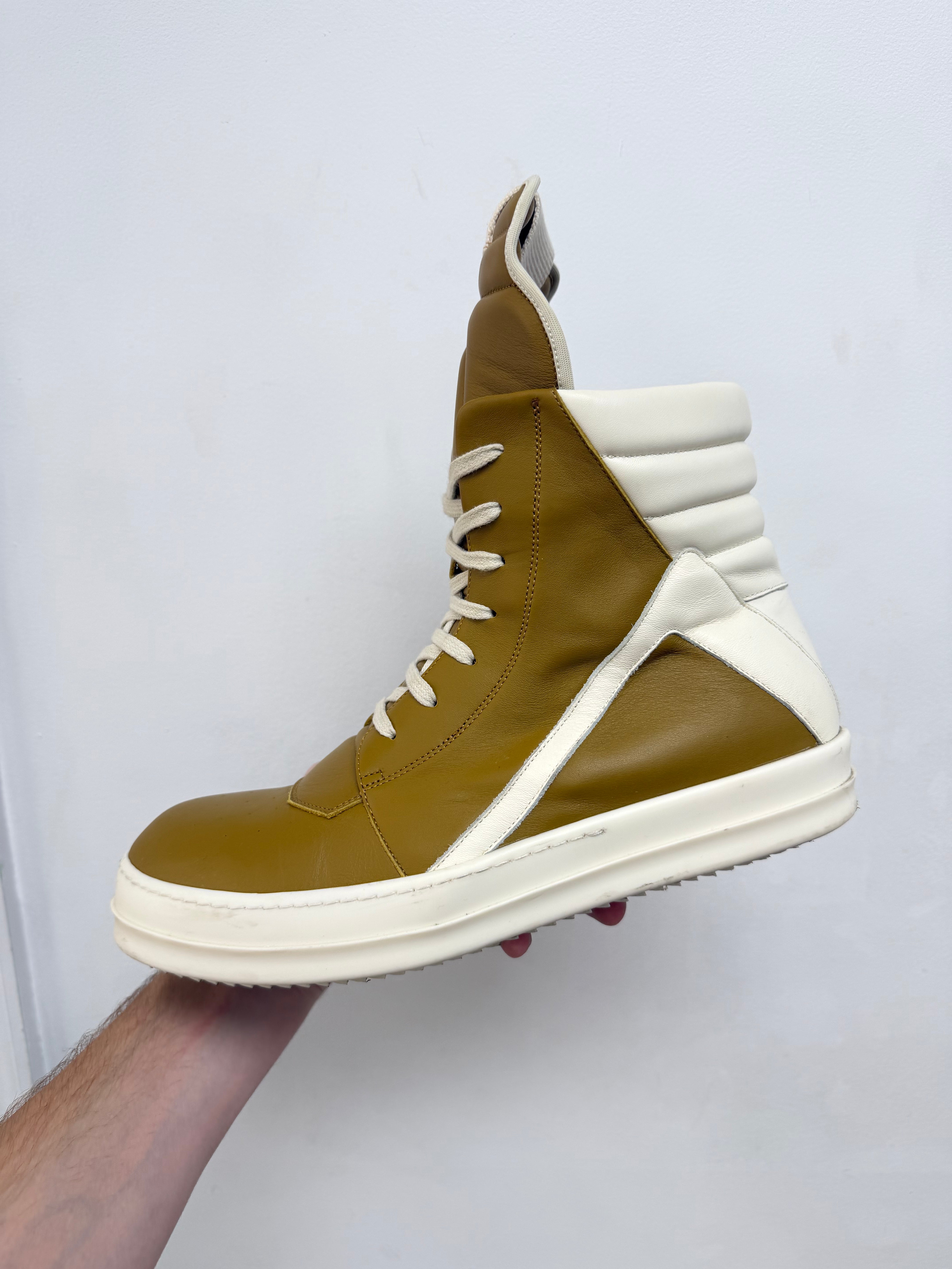 Rick Owens Sulphate Geobasket Sneakers