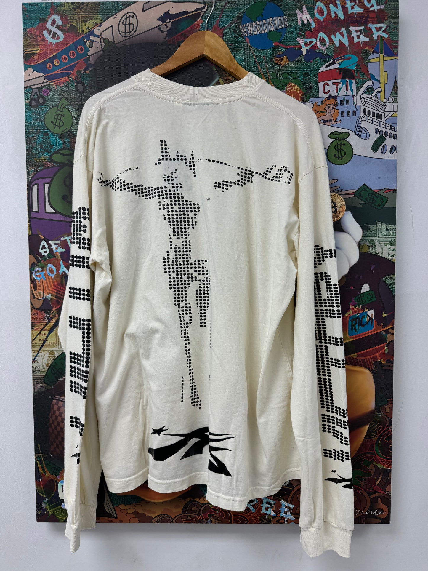Hellstar LS Scoreboard Cream New XL With Tags