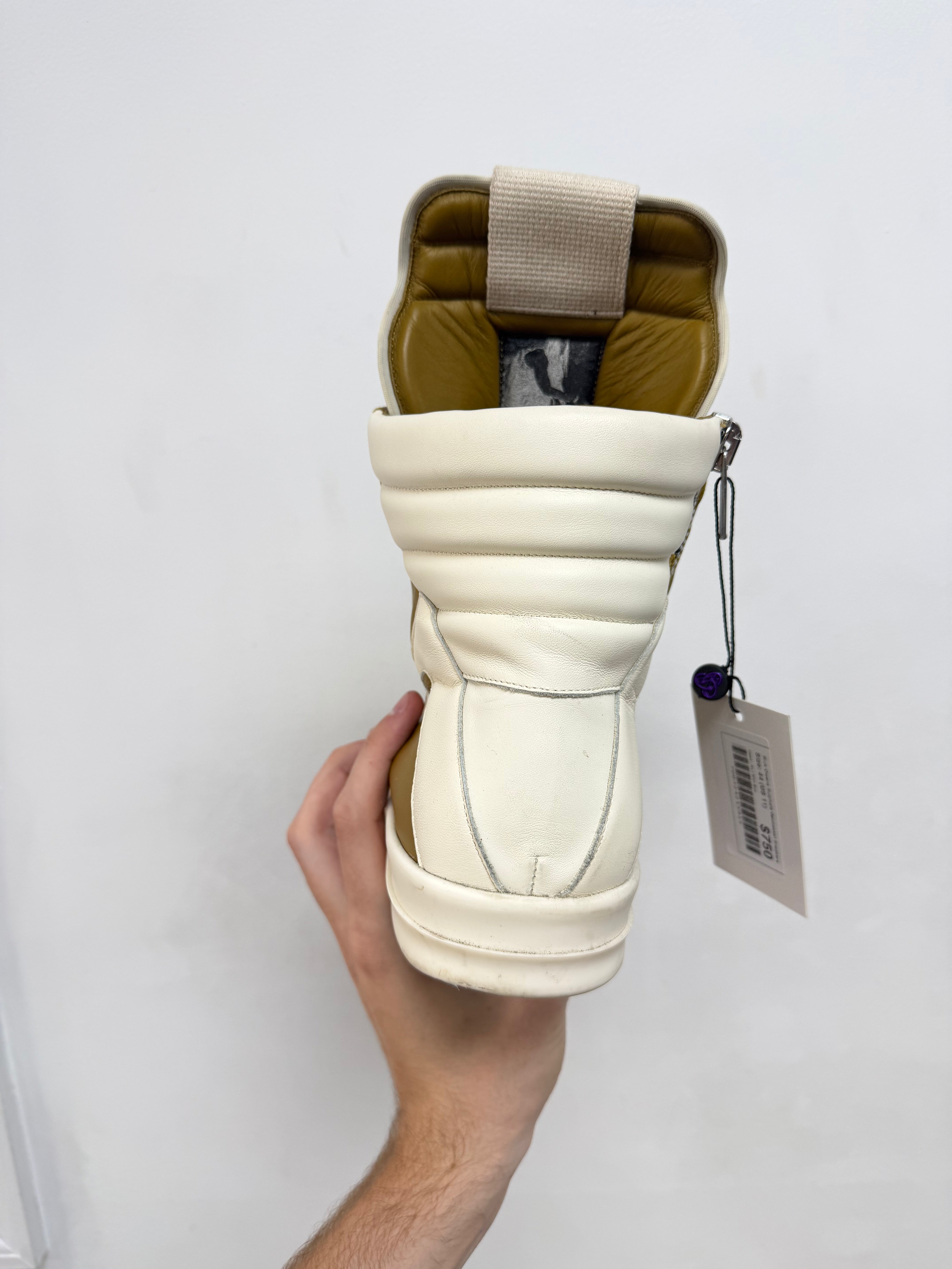 Rick Owens Sulphate Geobasket Sneakers