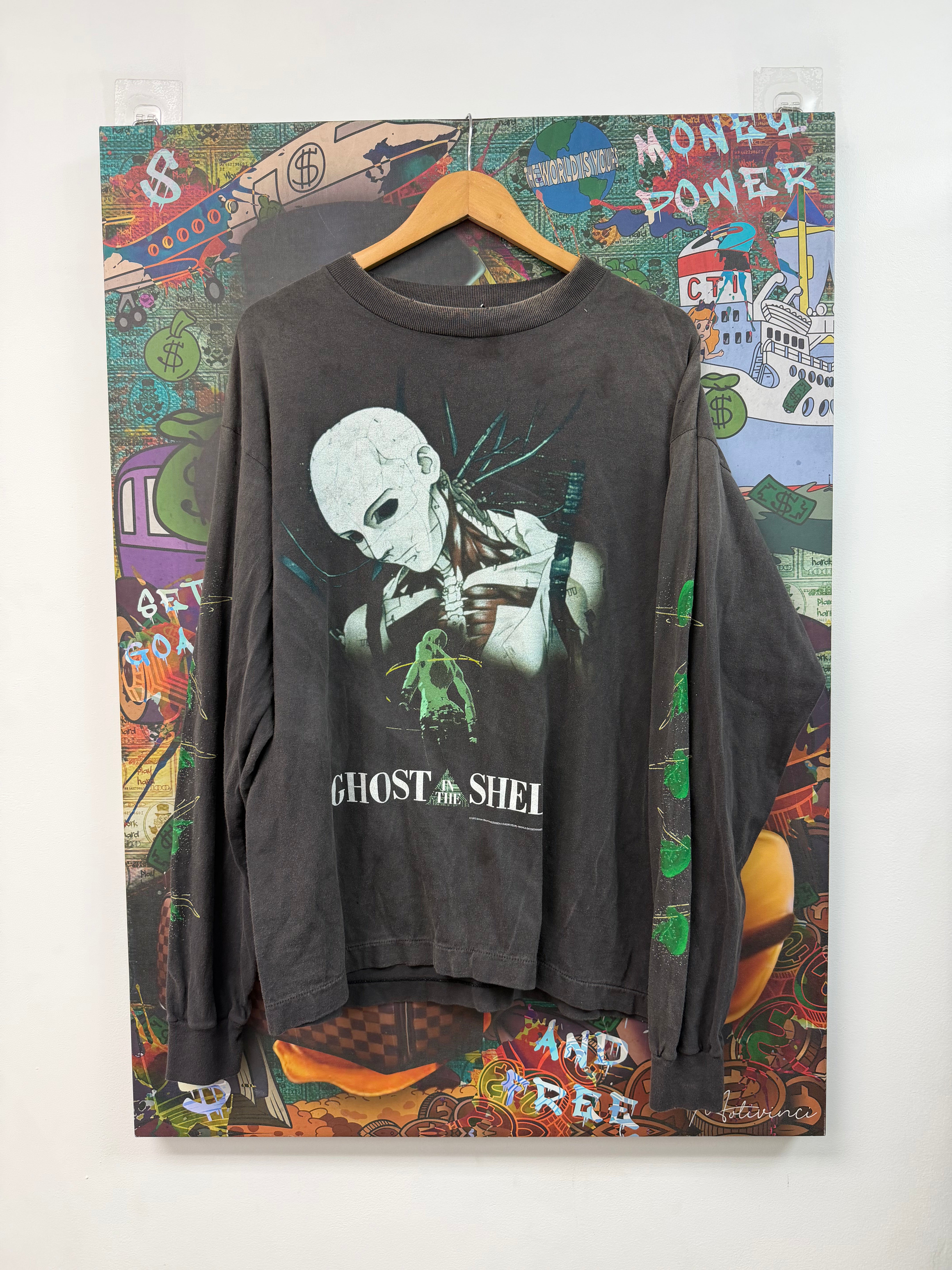Saint Michael Ghost In A Shell LS Shirt