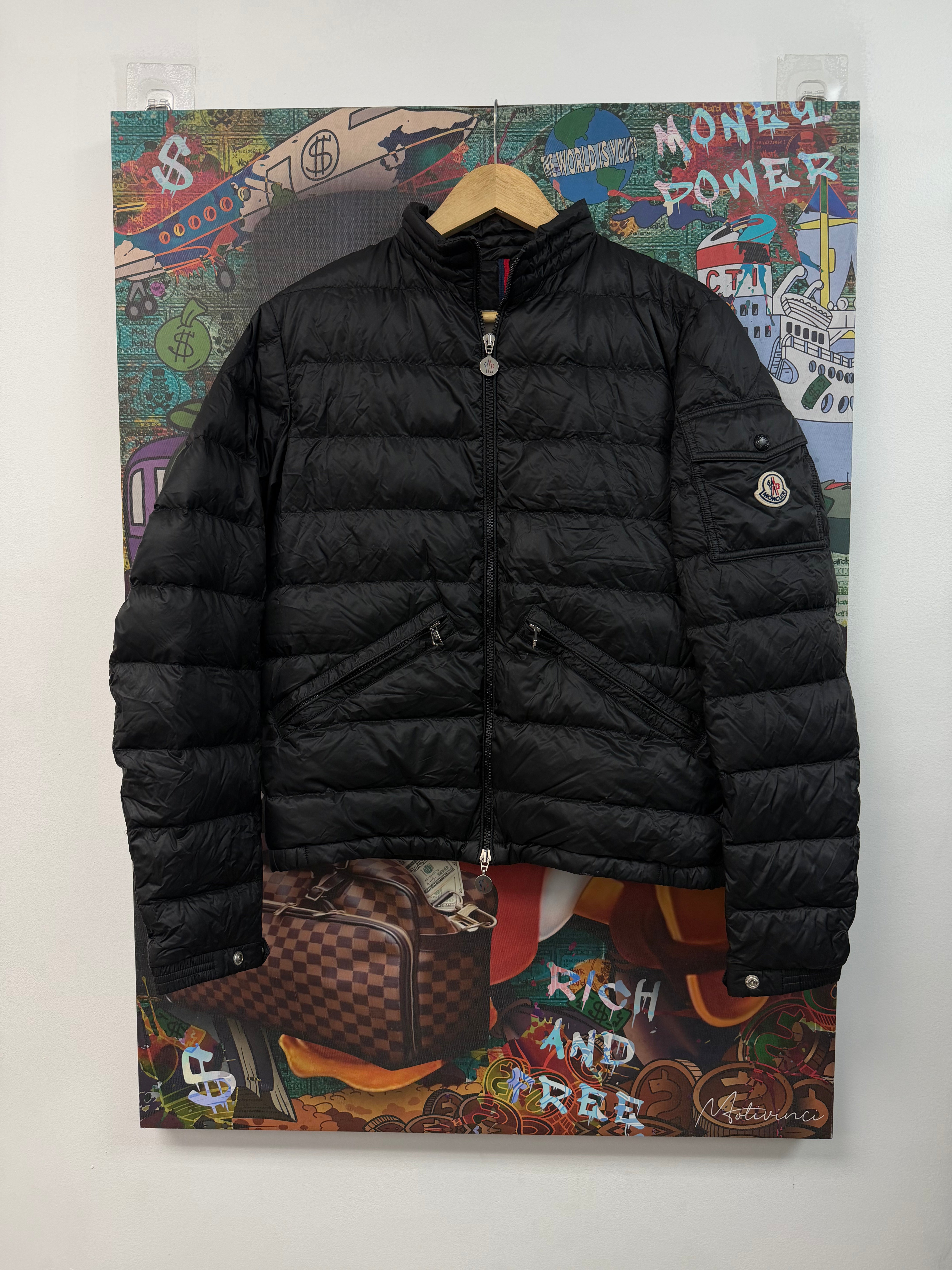 Moncler Black Thin Puffer Jacket Women’s (2)