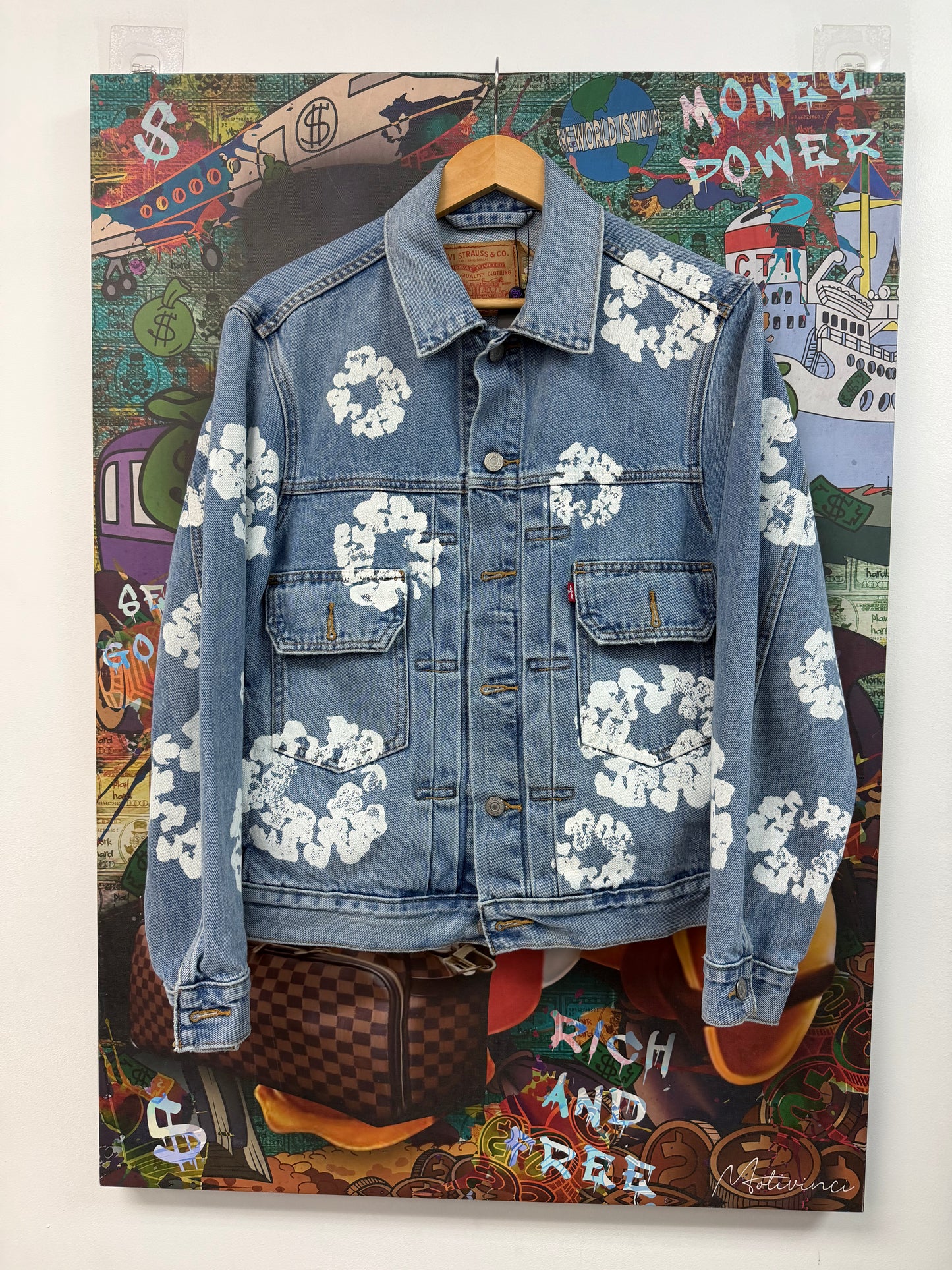 Denim Tears Light Wash Denim Jacket
