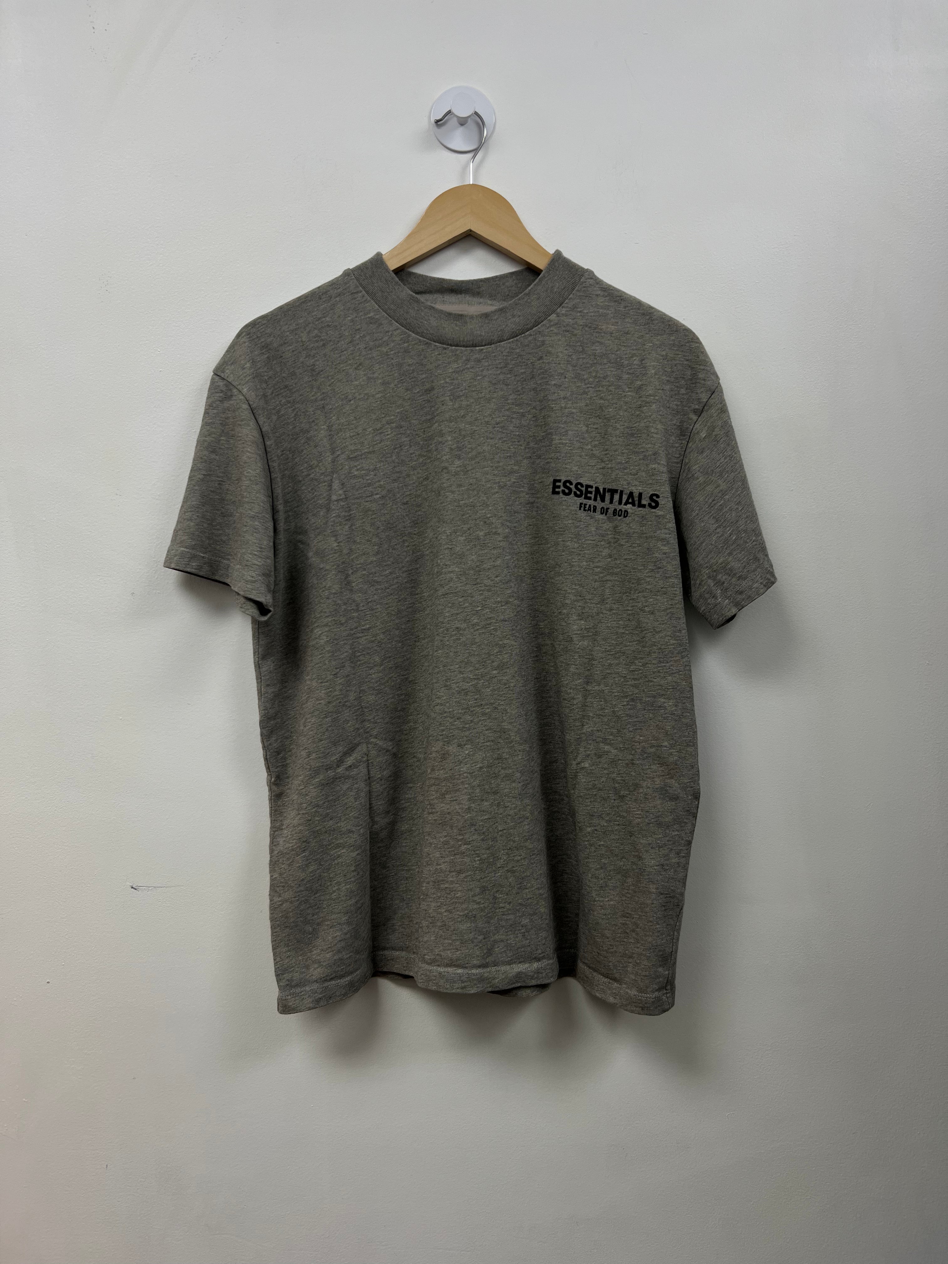 Essentials Dark Oatmeal Tee