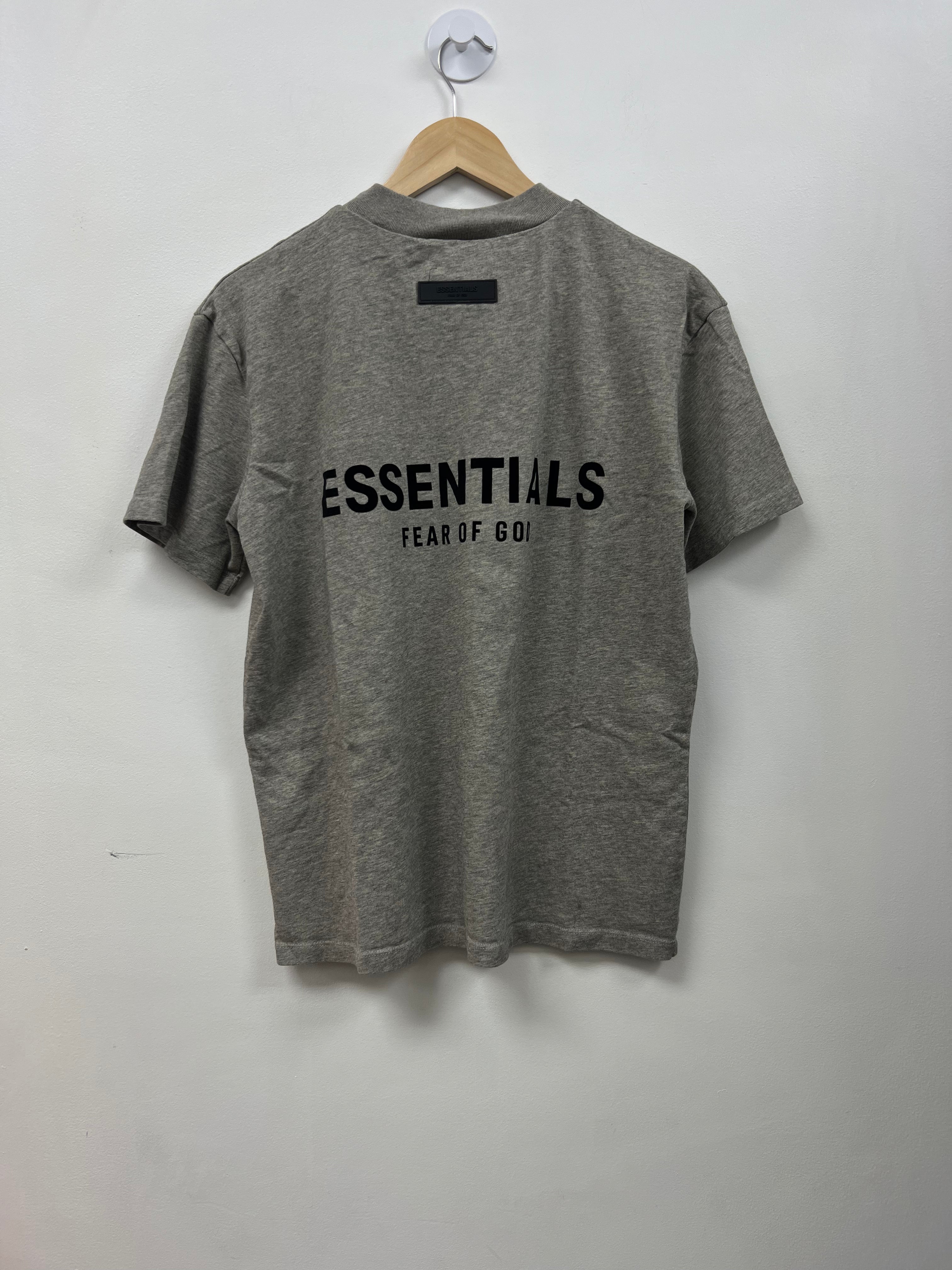 Essentials Dark Oatmeal Tee