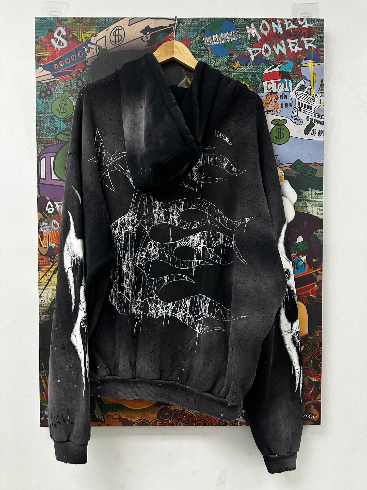 Hellstar Halloween Zip Up Black New XL With Tags