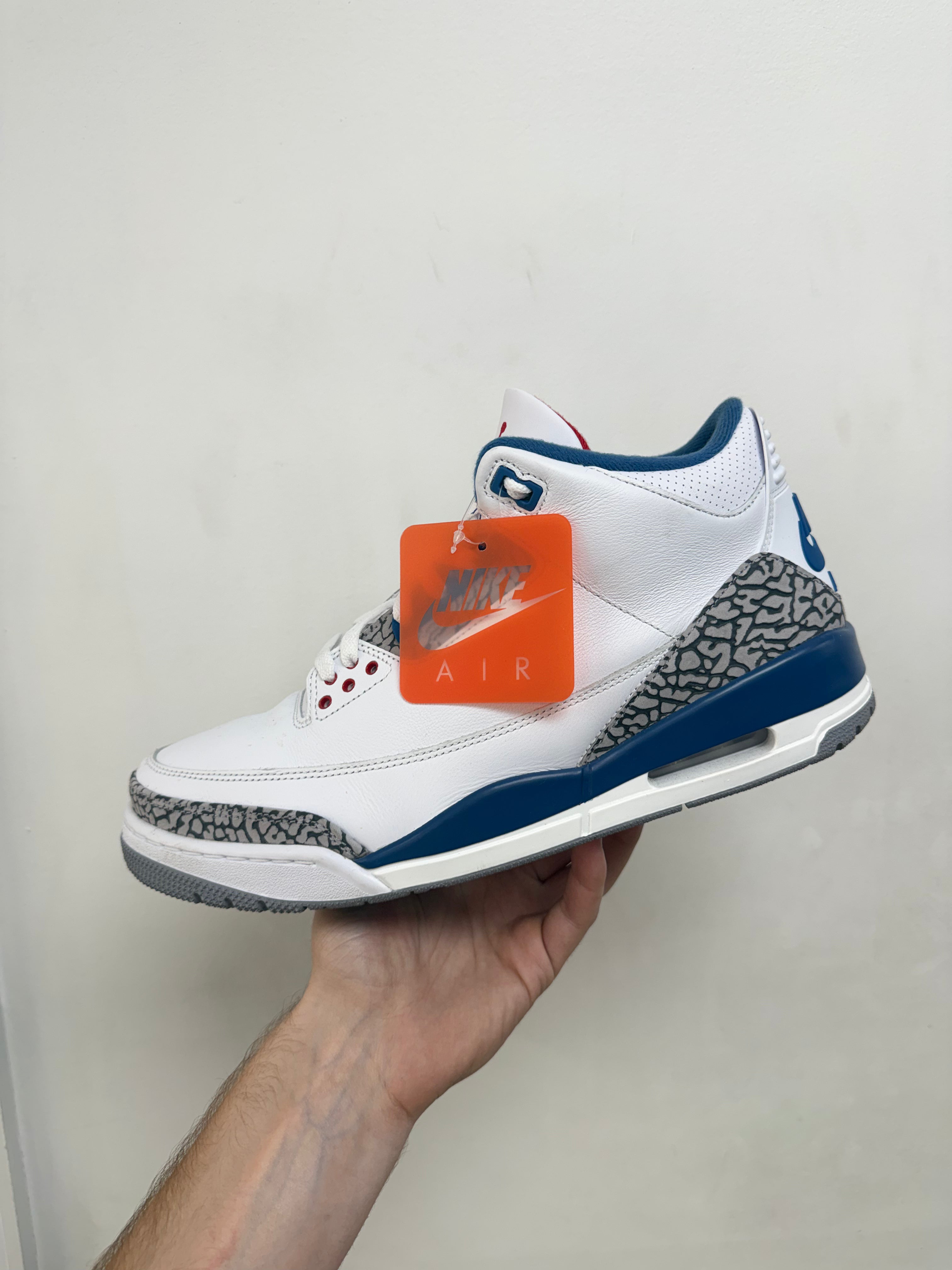Jordan 3 True Blue Sneakers