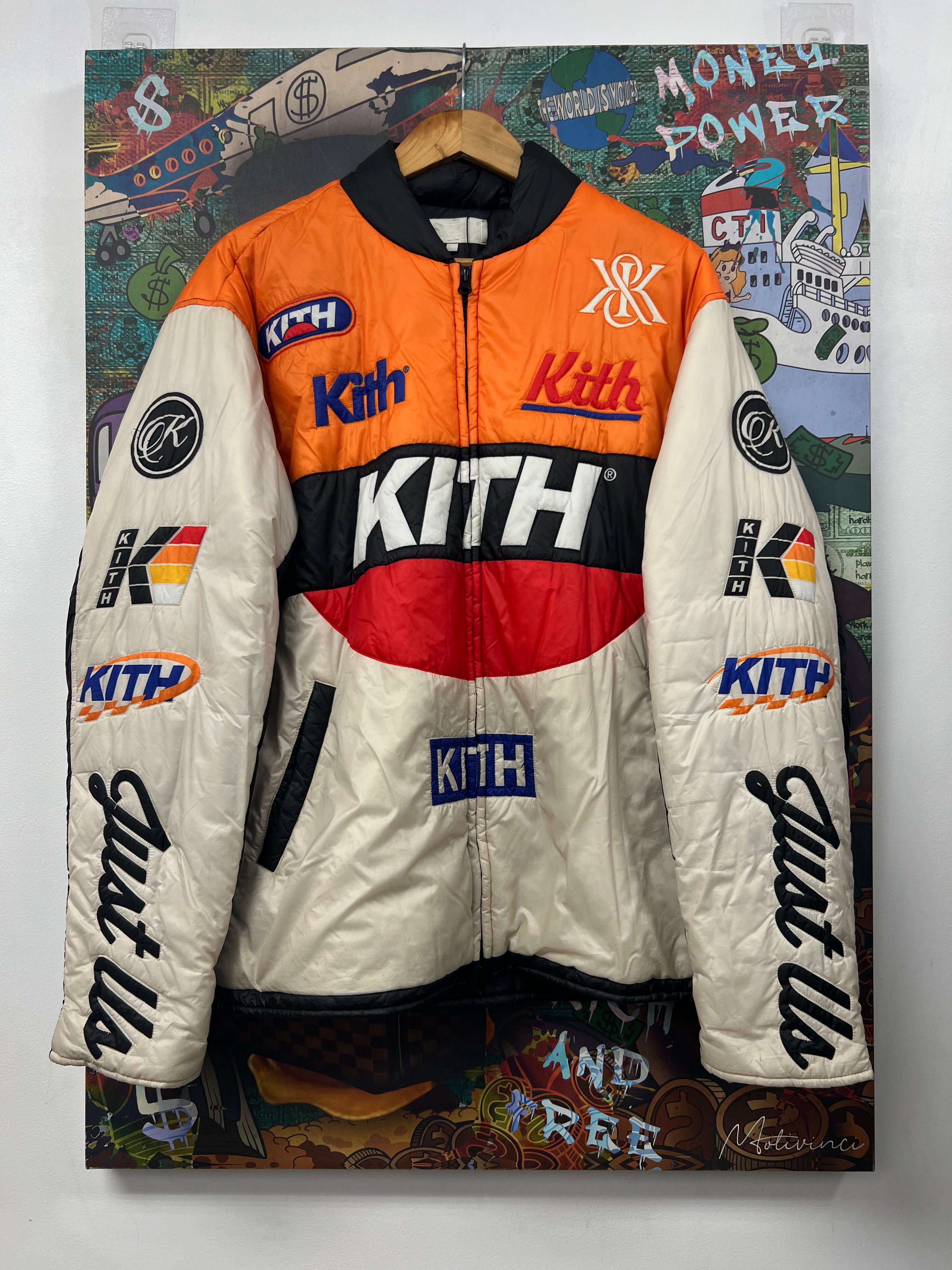 Kith Brixton Puffered Zip Up Jacket