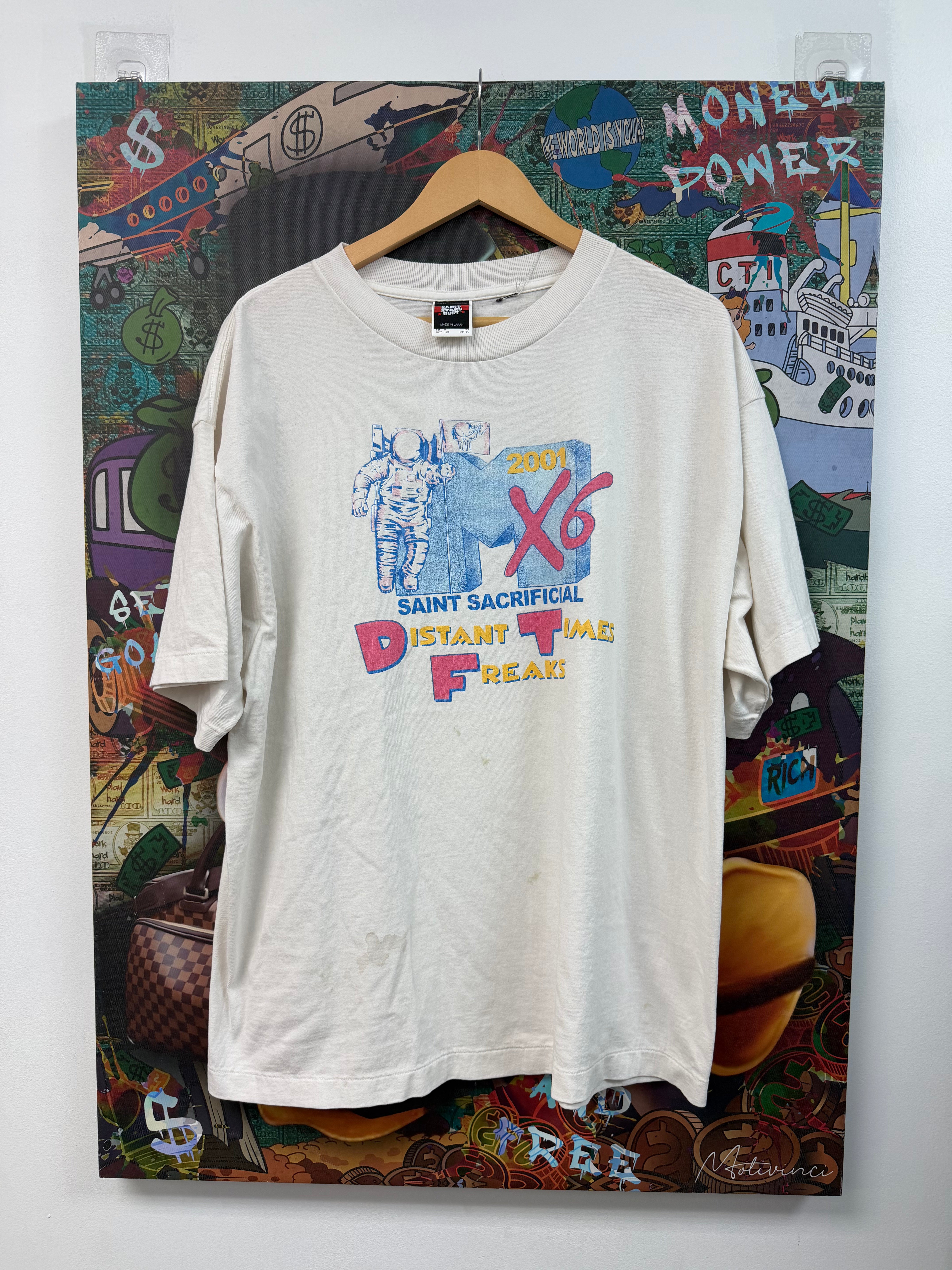 Saint Michael Sean Wotherspoon White Astronaught Tee