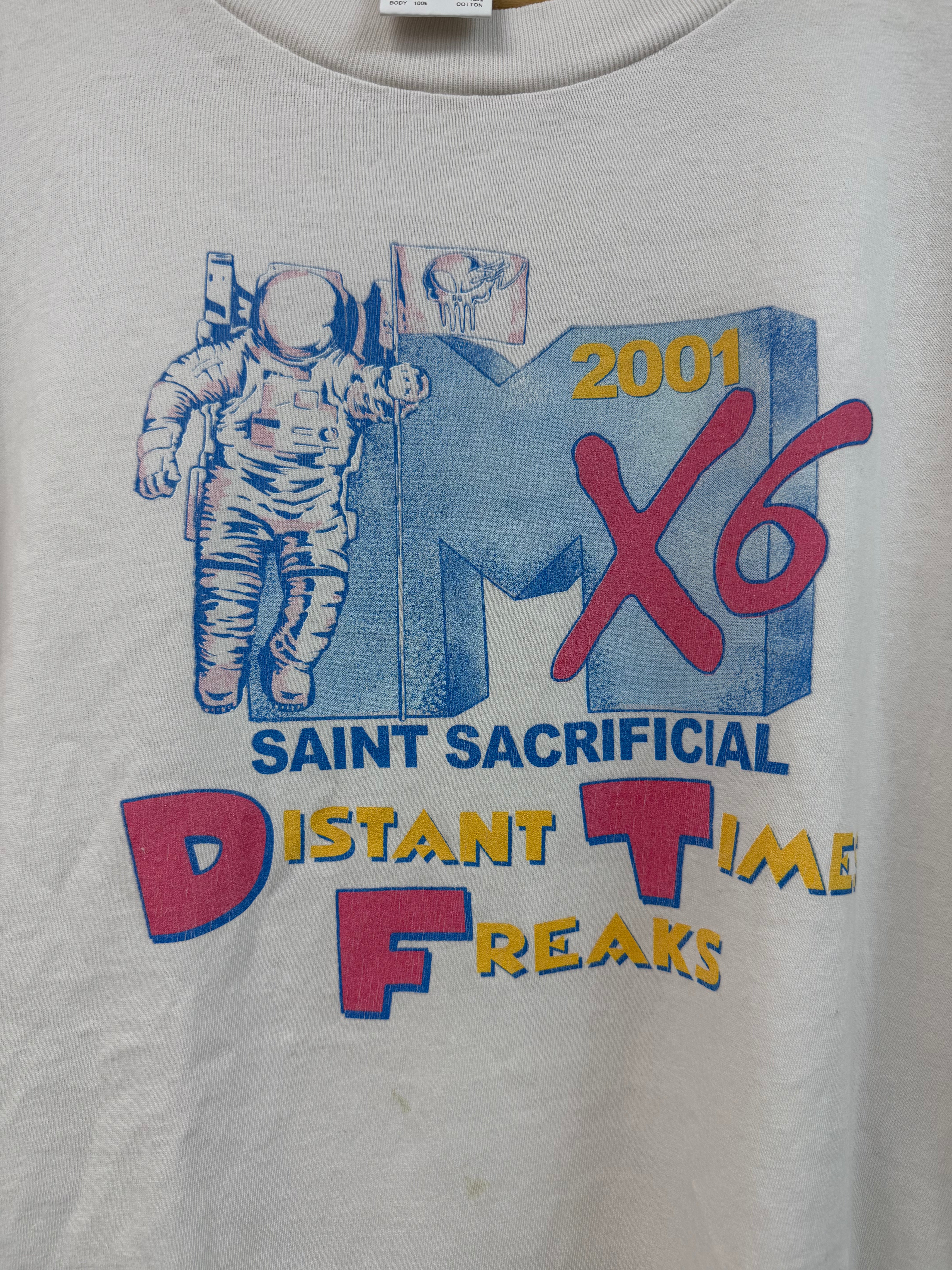 Saint Michael Sean Wotherspoon White Astronaught Tee