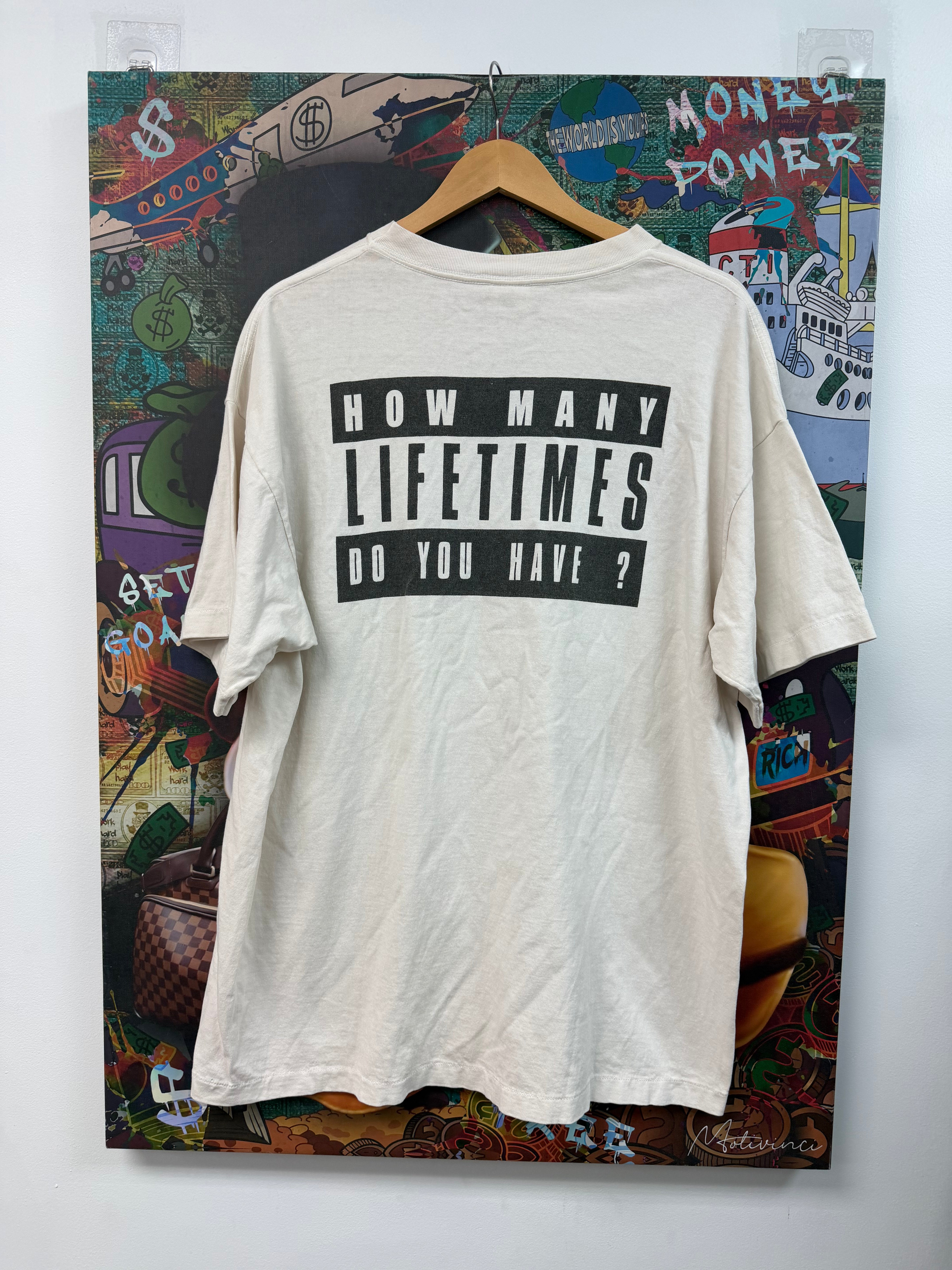 Saint Michael Denim Tears 2 Lives Crew Tee