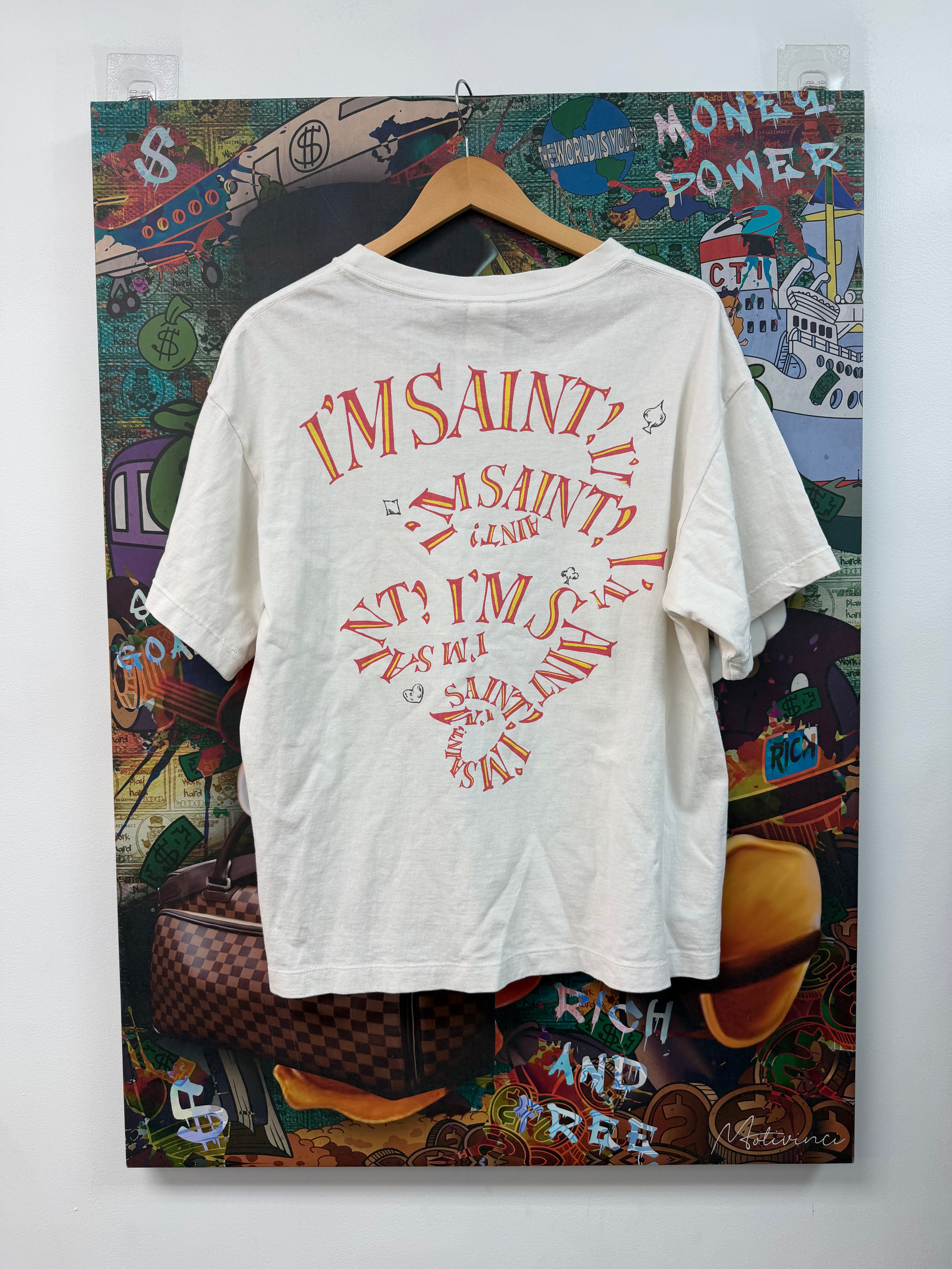 Saint Michael White Alice Tee