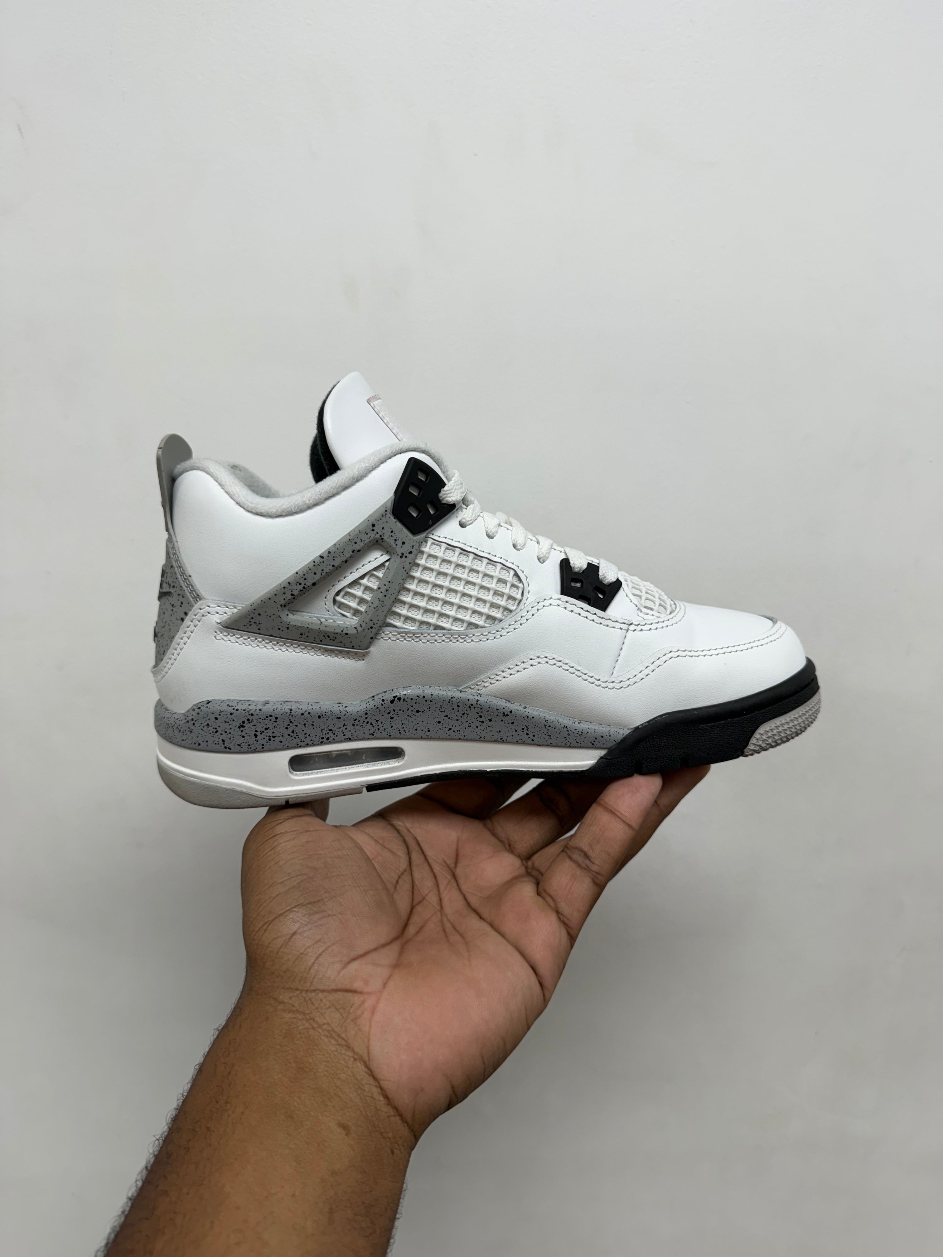 Jordan 4 White Cement Sneakers