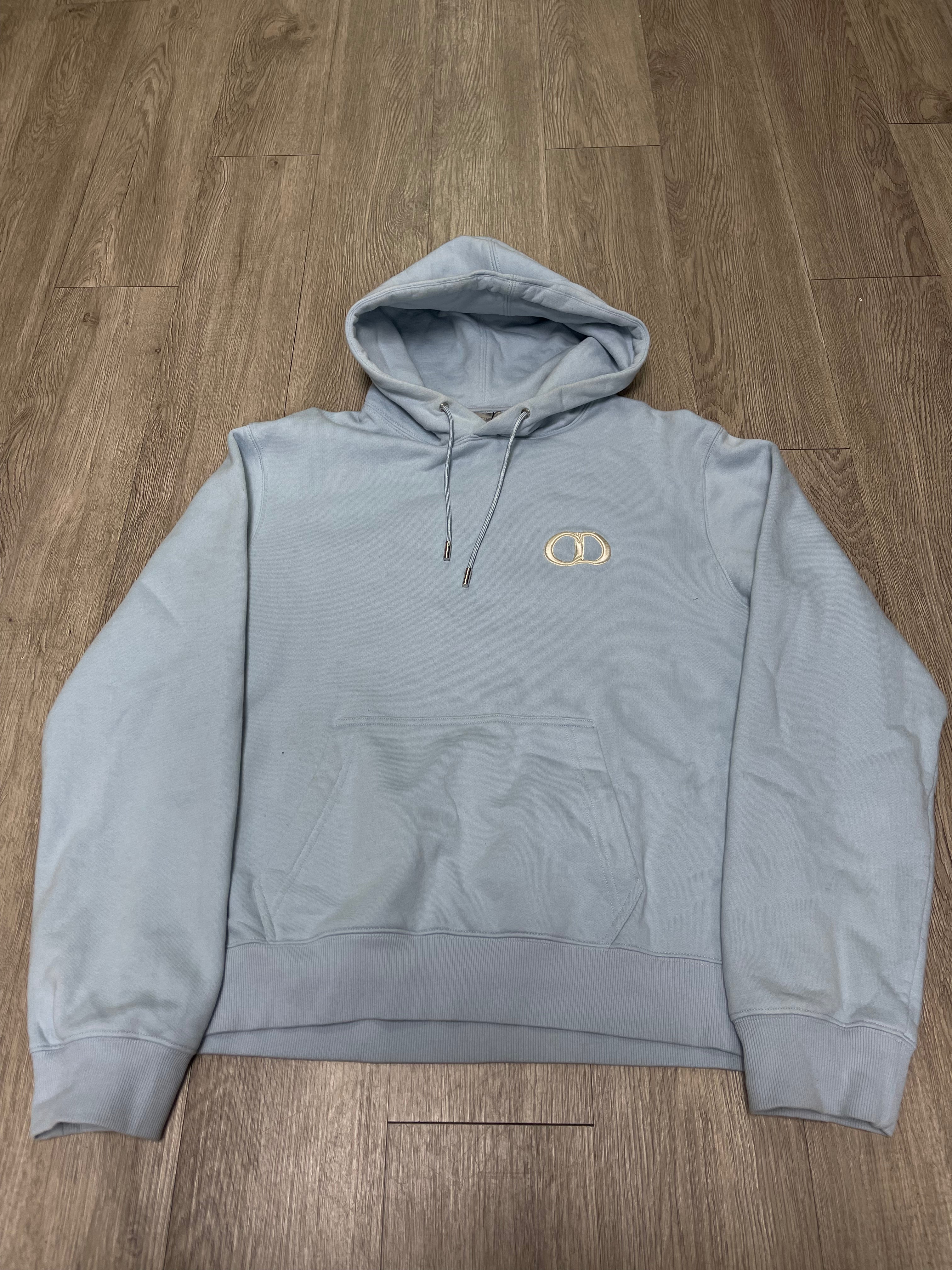 Dior Baby Blue Icon CD Hoodie
