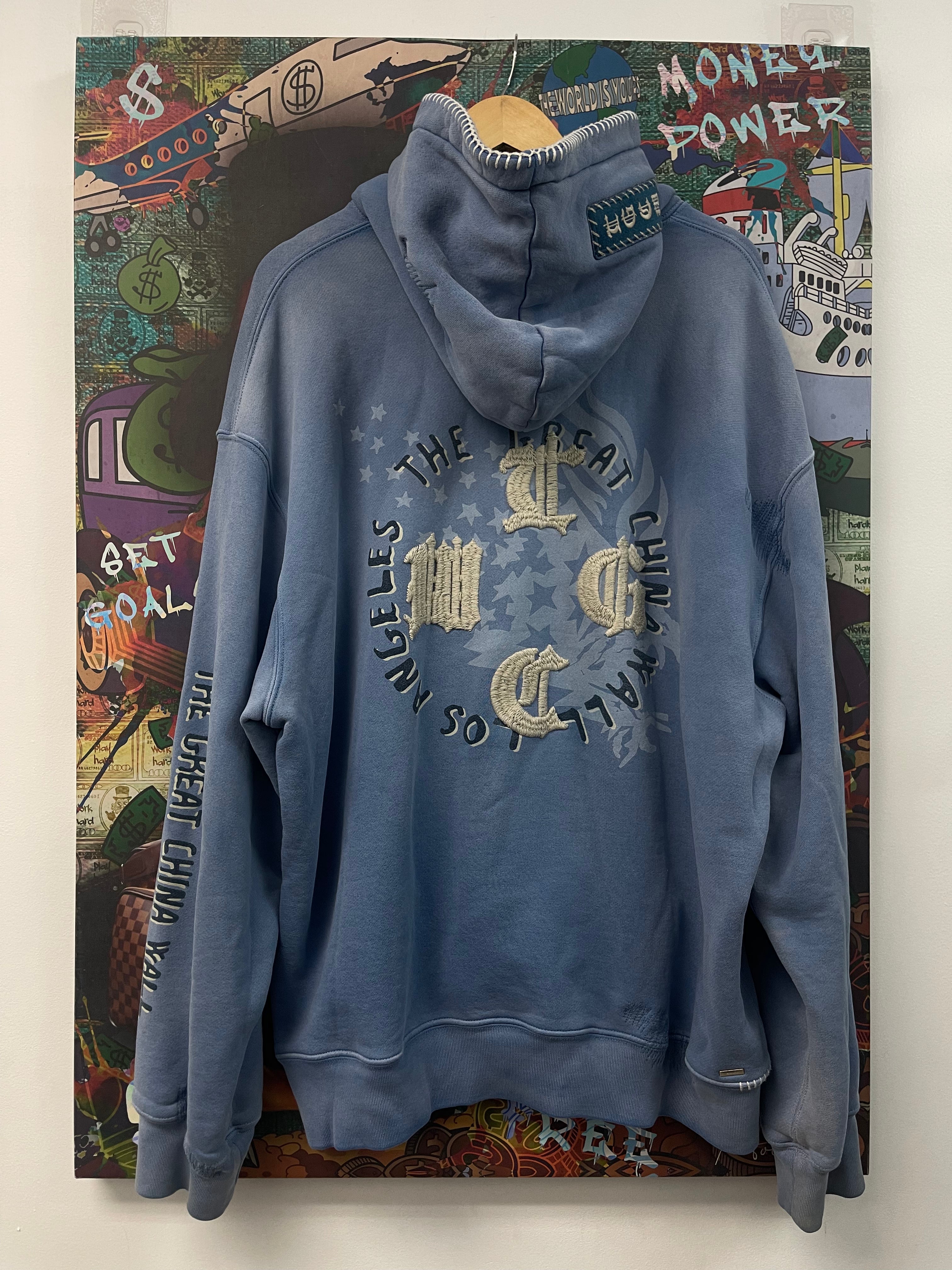 Amiri Blue TGCW Hoodie