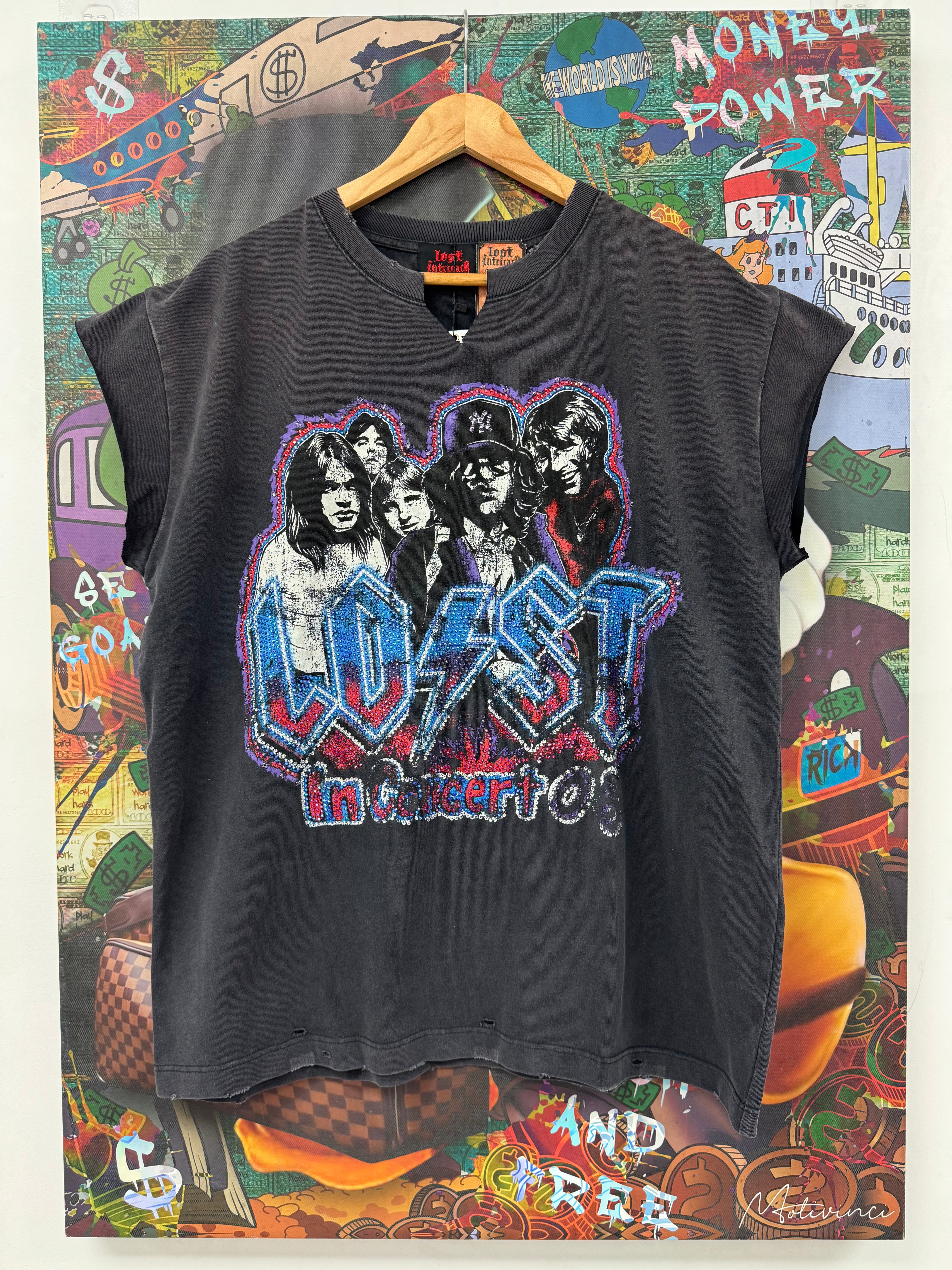 Lost Intricacy Sleeveless In Concert Tee (XS-XXL) New