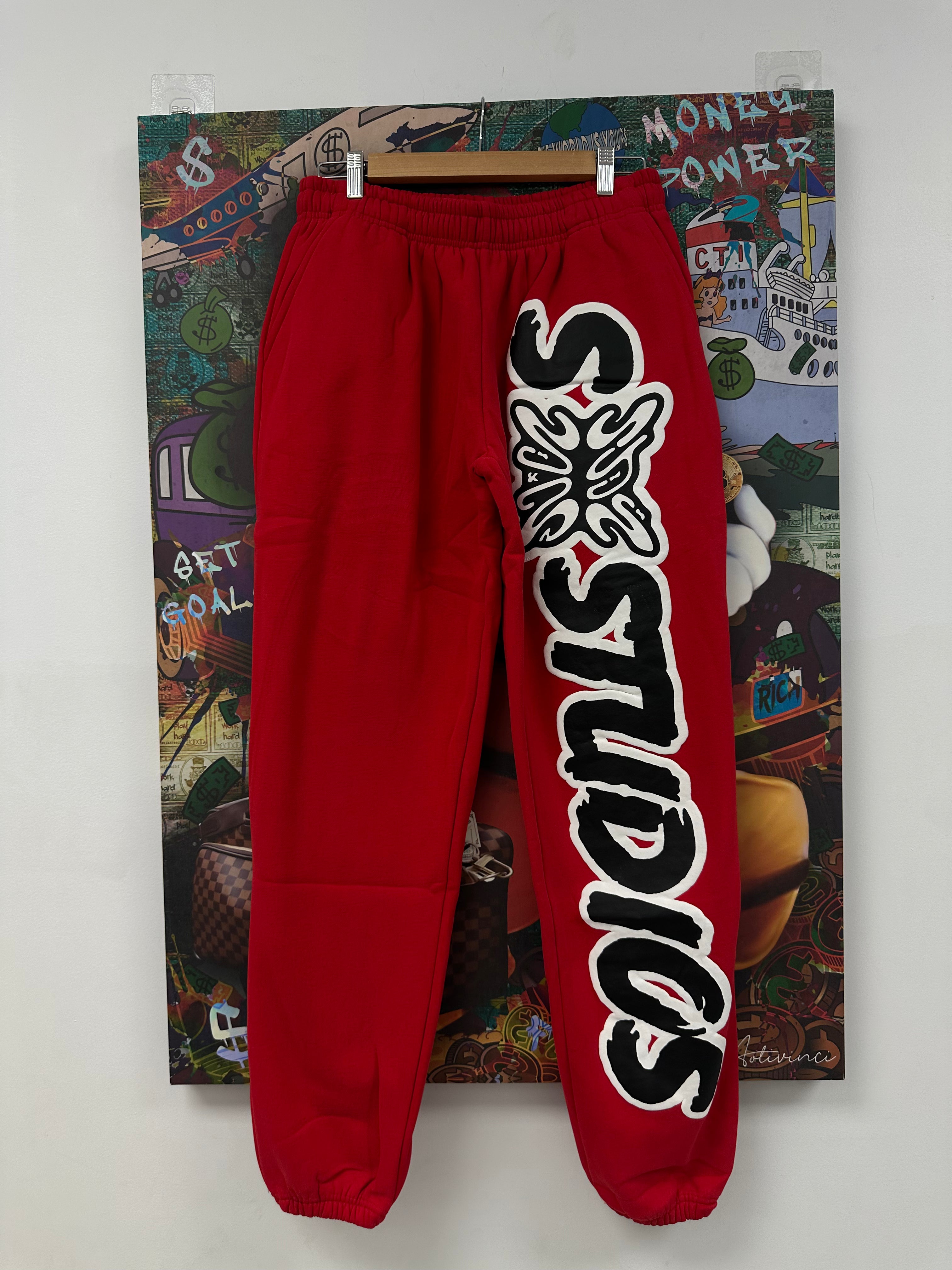 SB Studios Sweats Red Black (S-XL) New