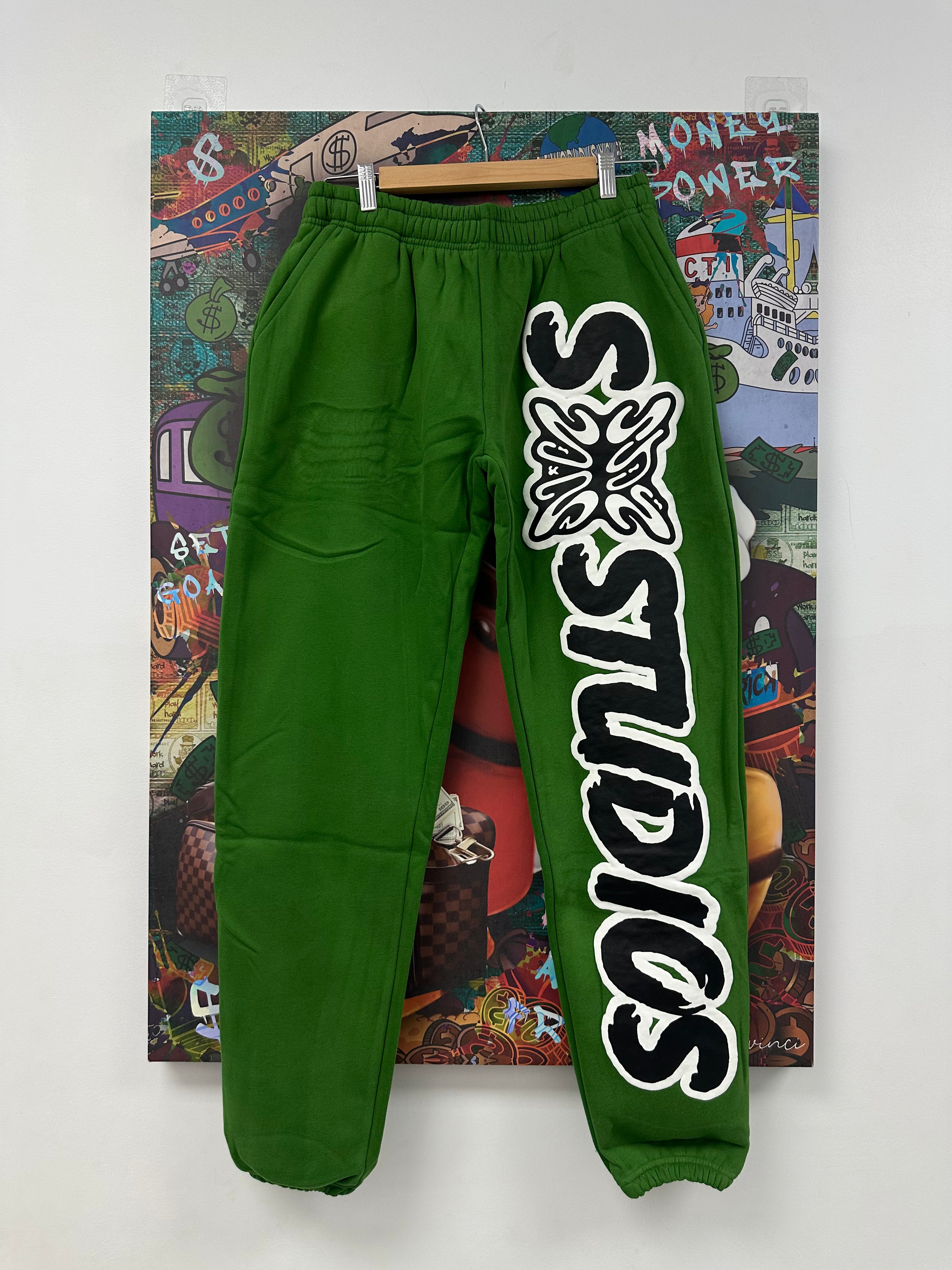 SB Studios Sweats Green Black (S-XL) New