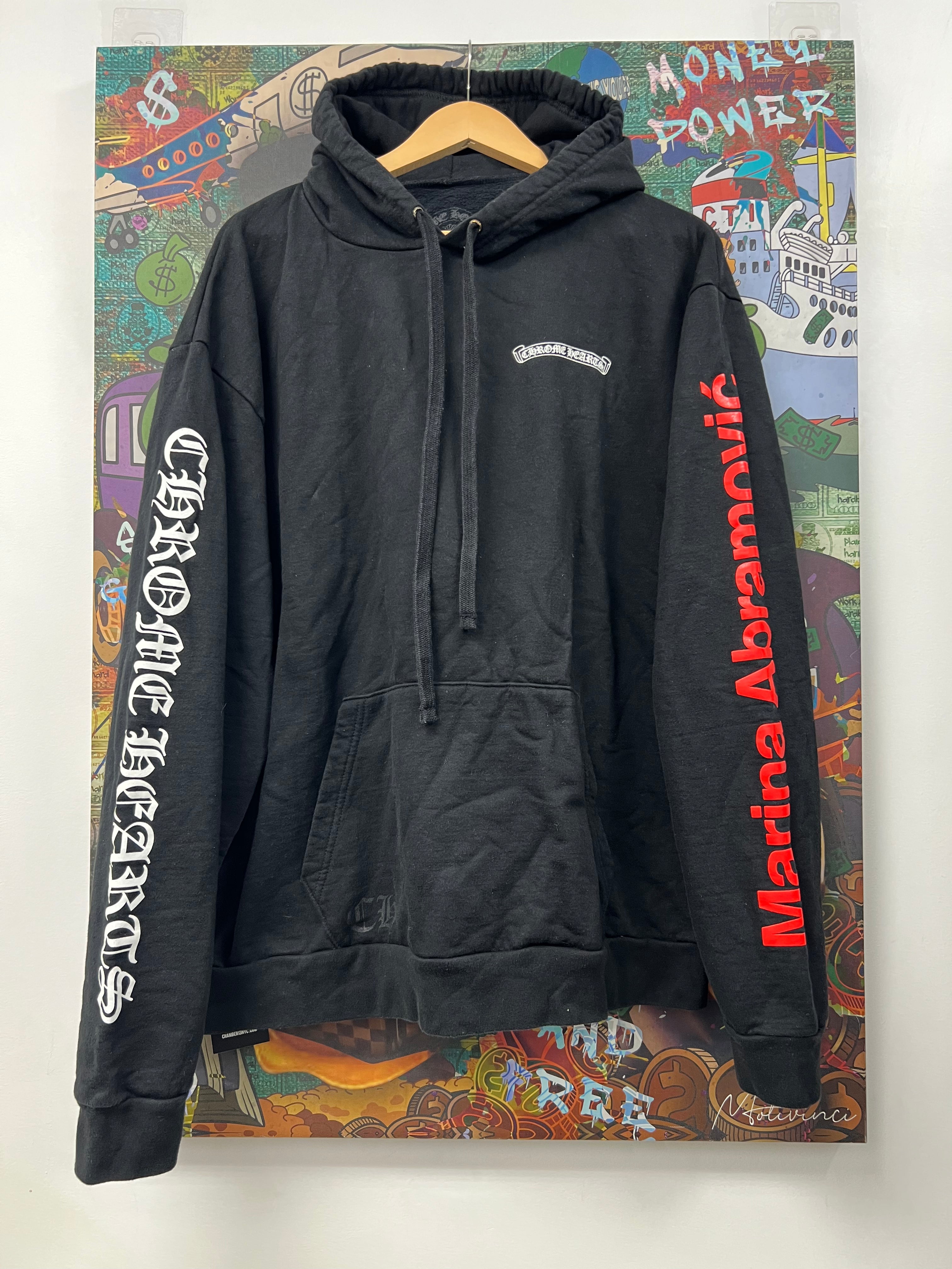 Chrome Hearts Black Marina Ibramovic Hoodie
