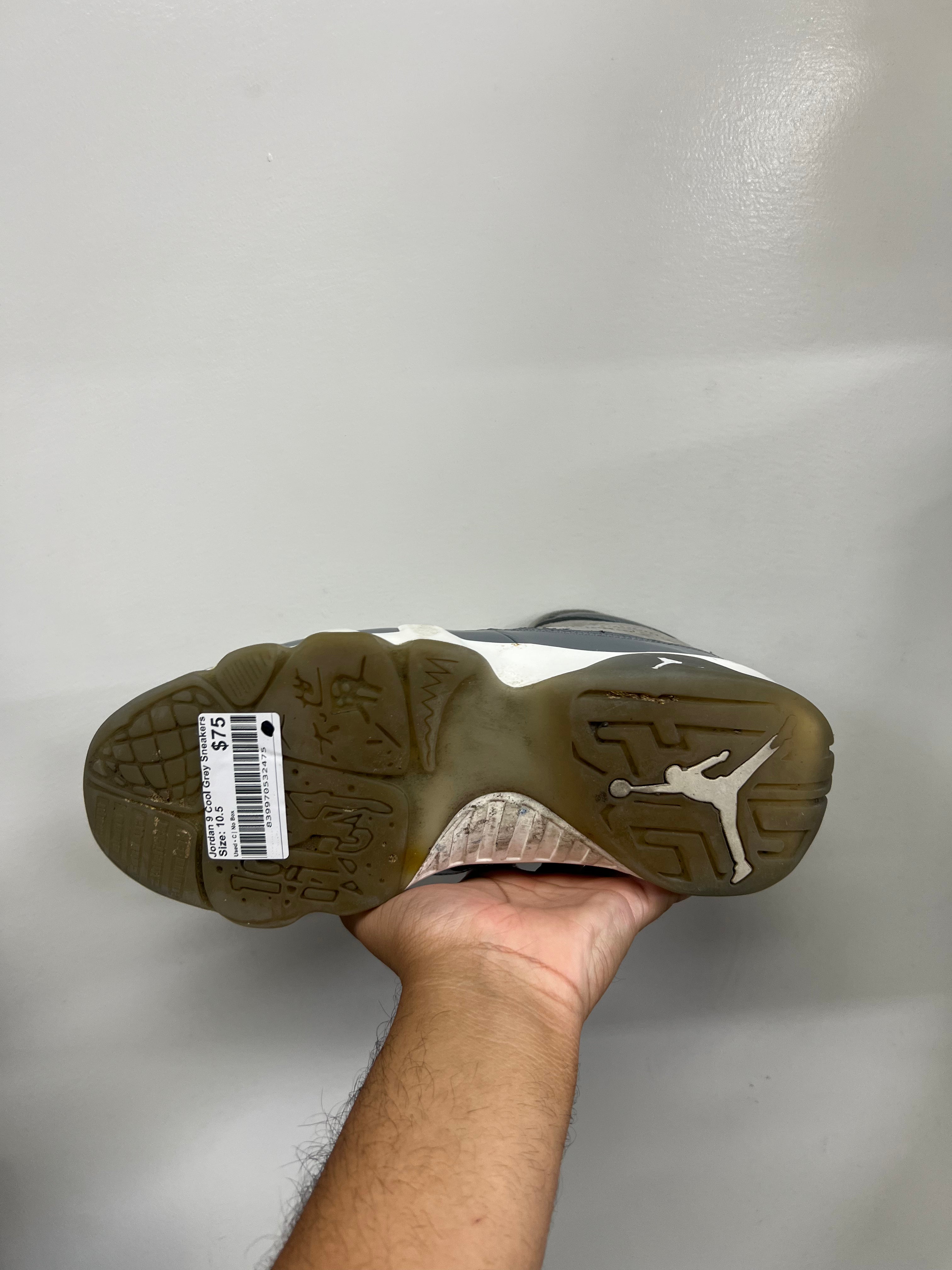 Jordan 9 Cool Grey Sneakers