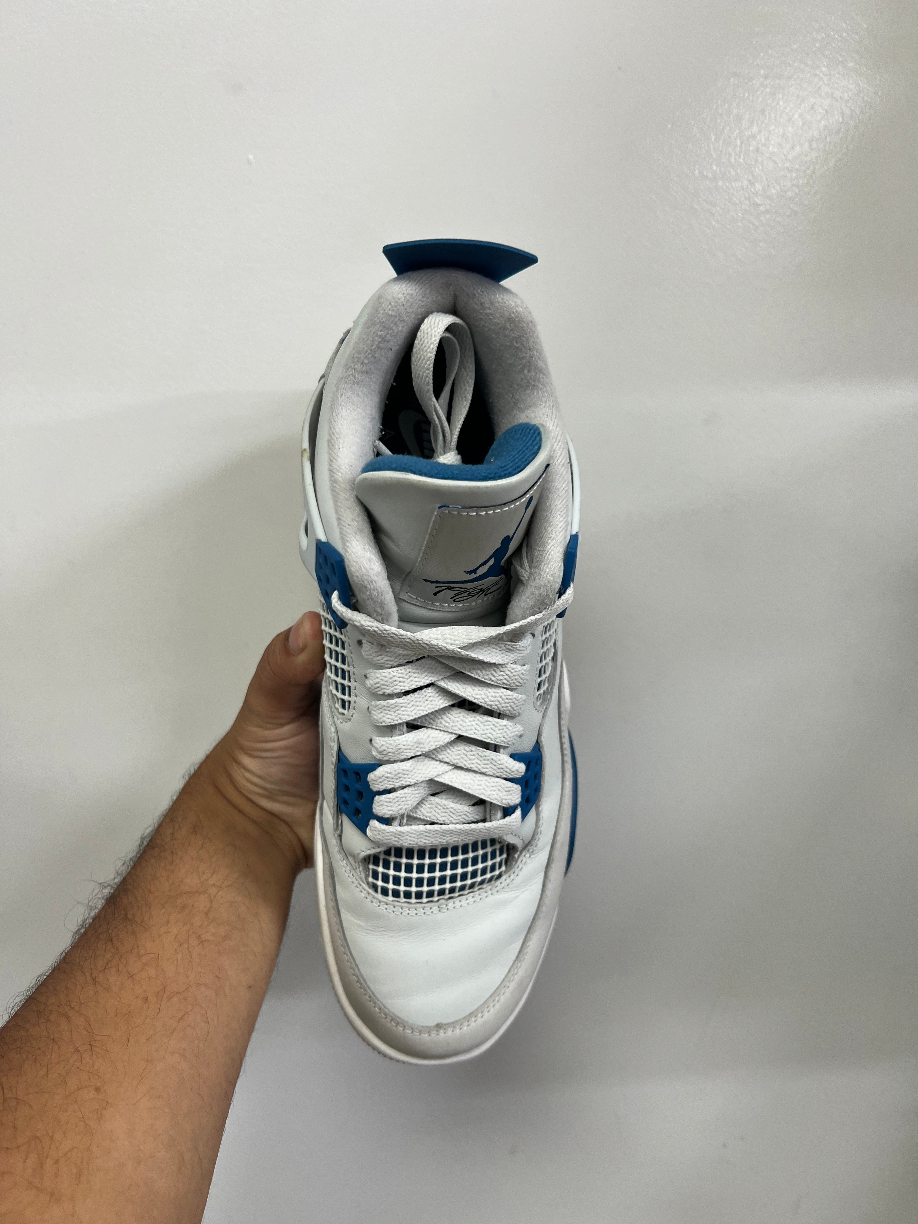 Jordan 4 Military Blue Sneakers