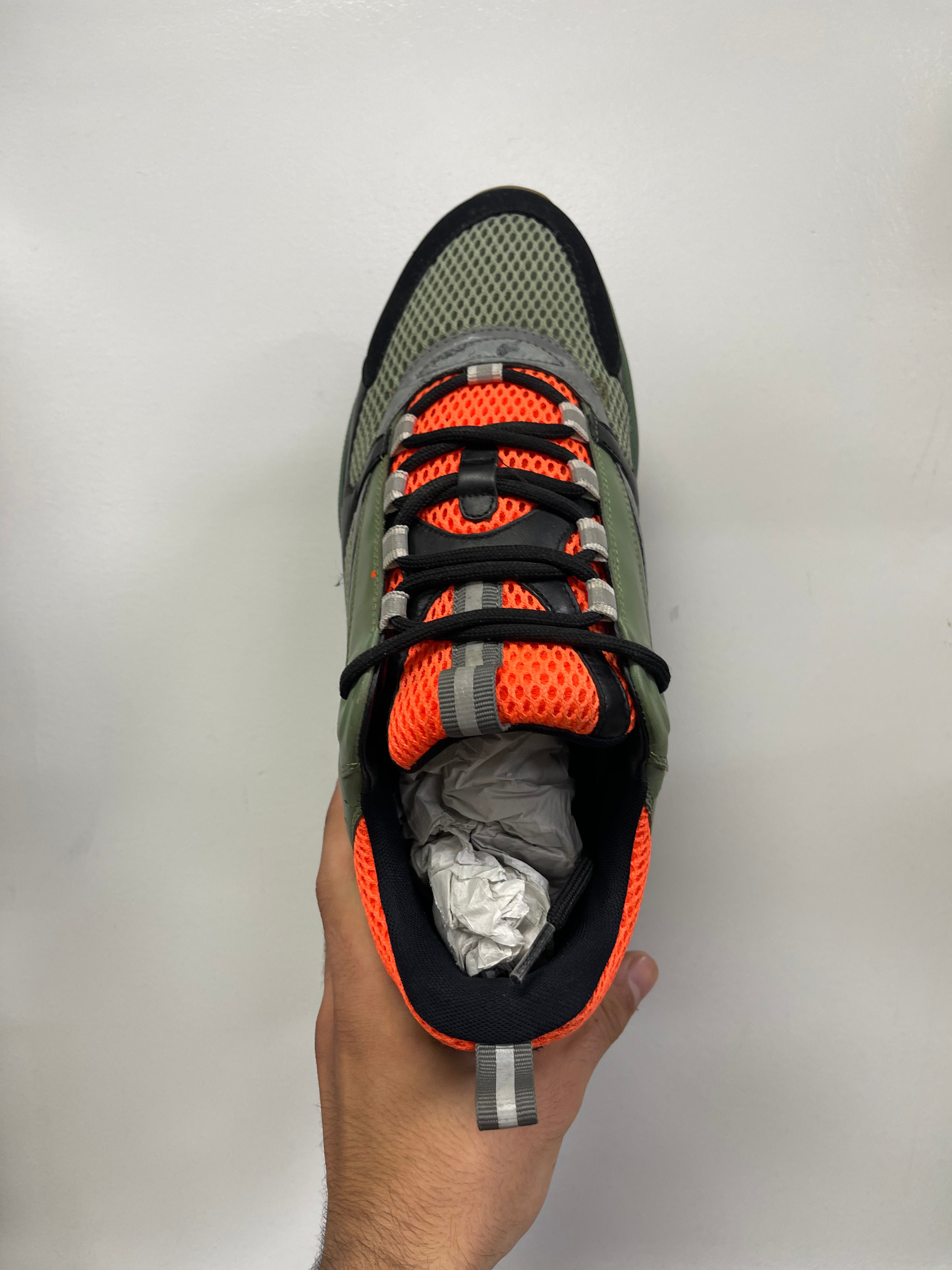 Dior B22 Homme Olive Orange Sneakers