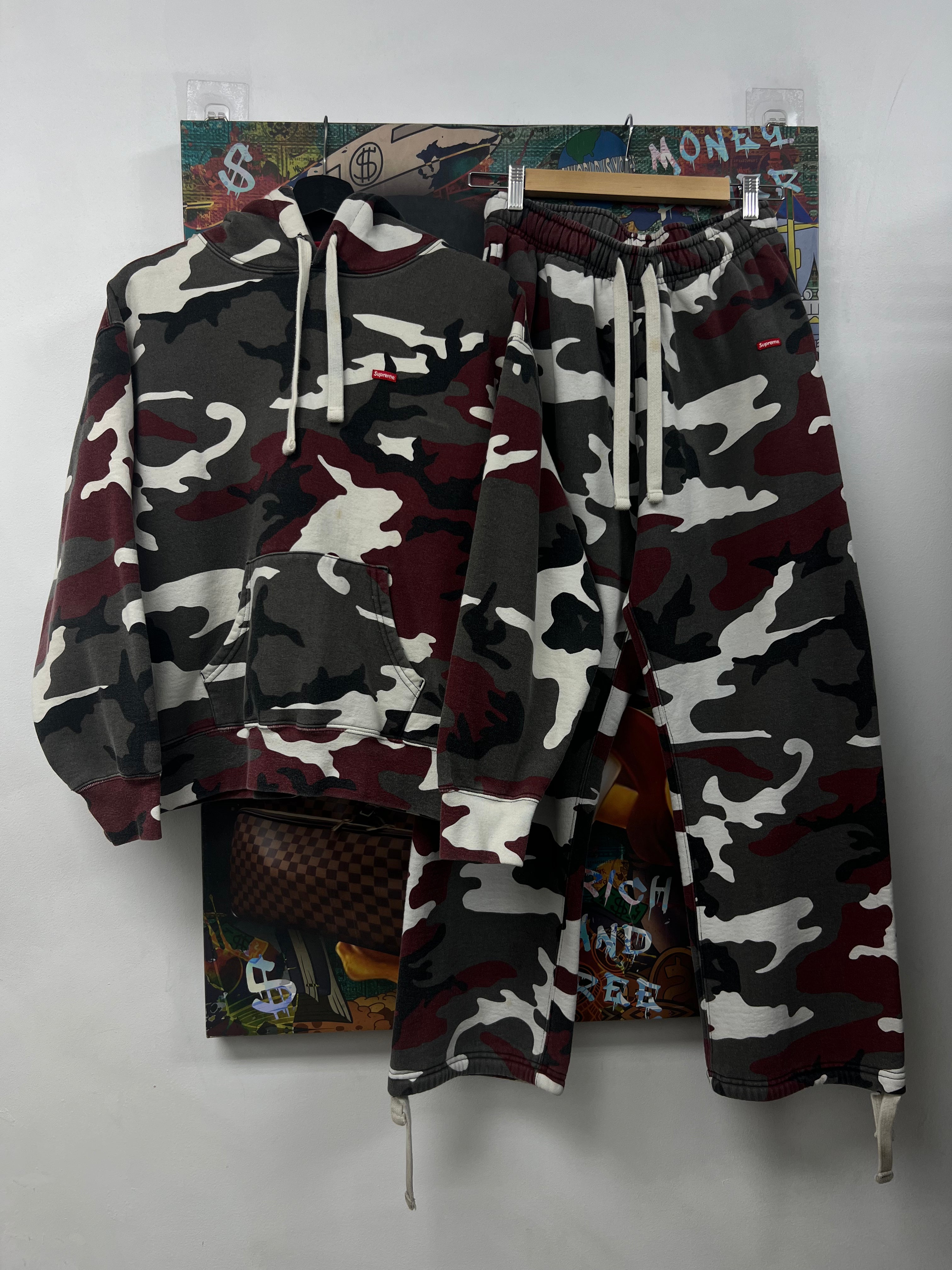 Supreme Camo Small Box Logo Sweatsuit