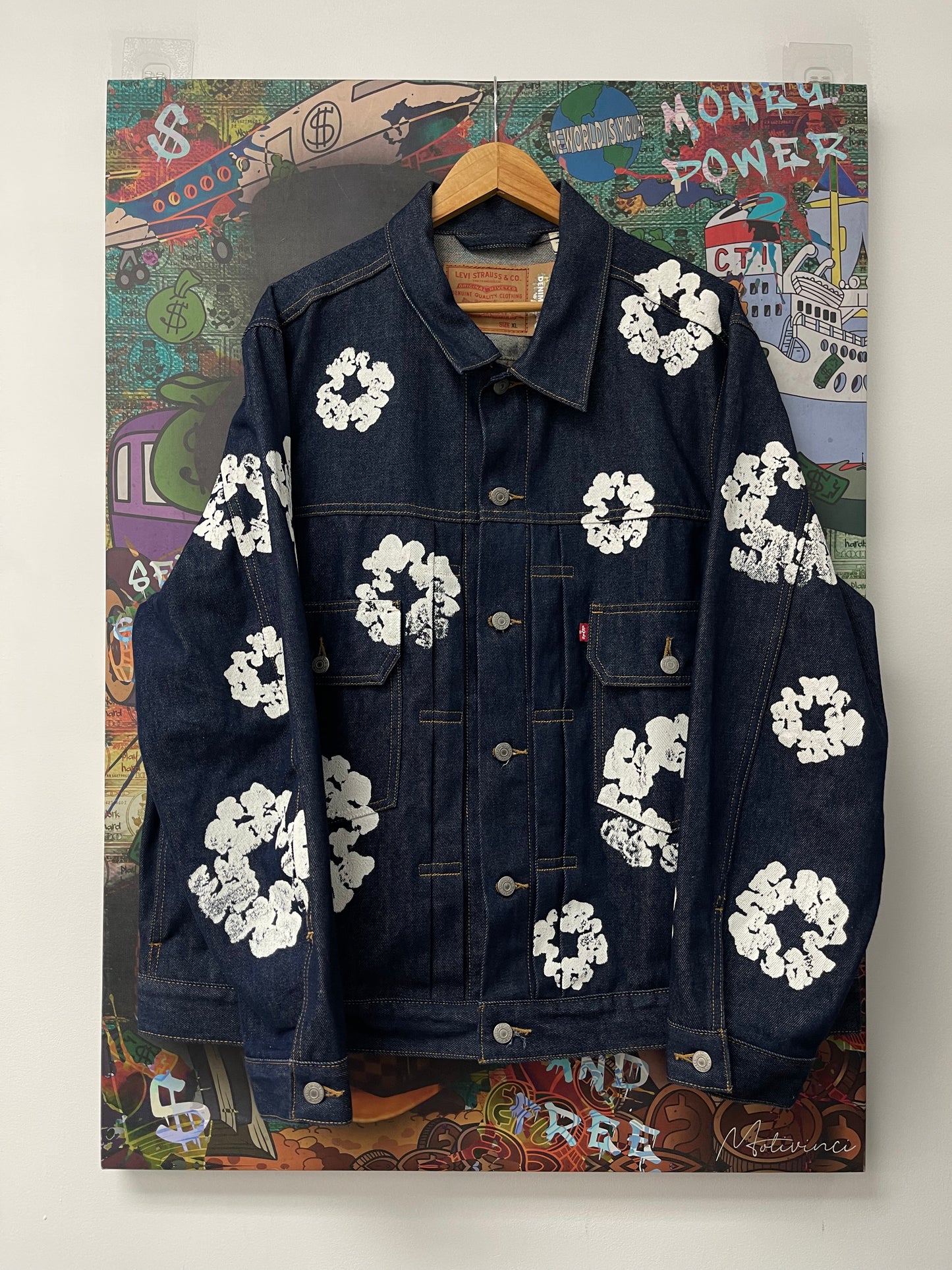 Denim Tears Salvage Jean Jacket Used