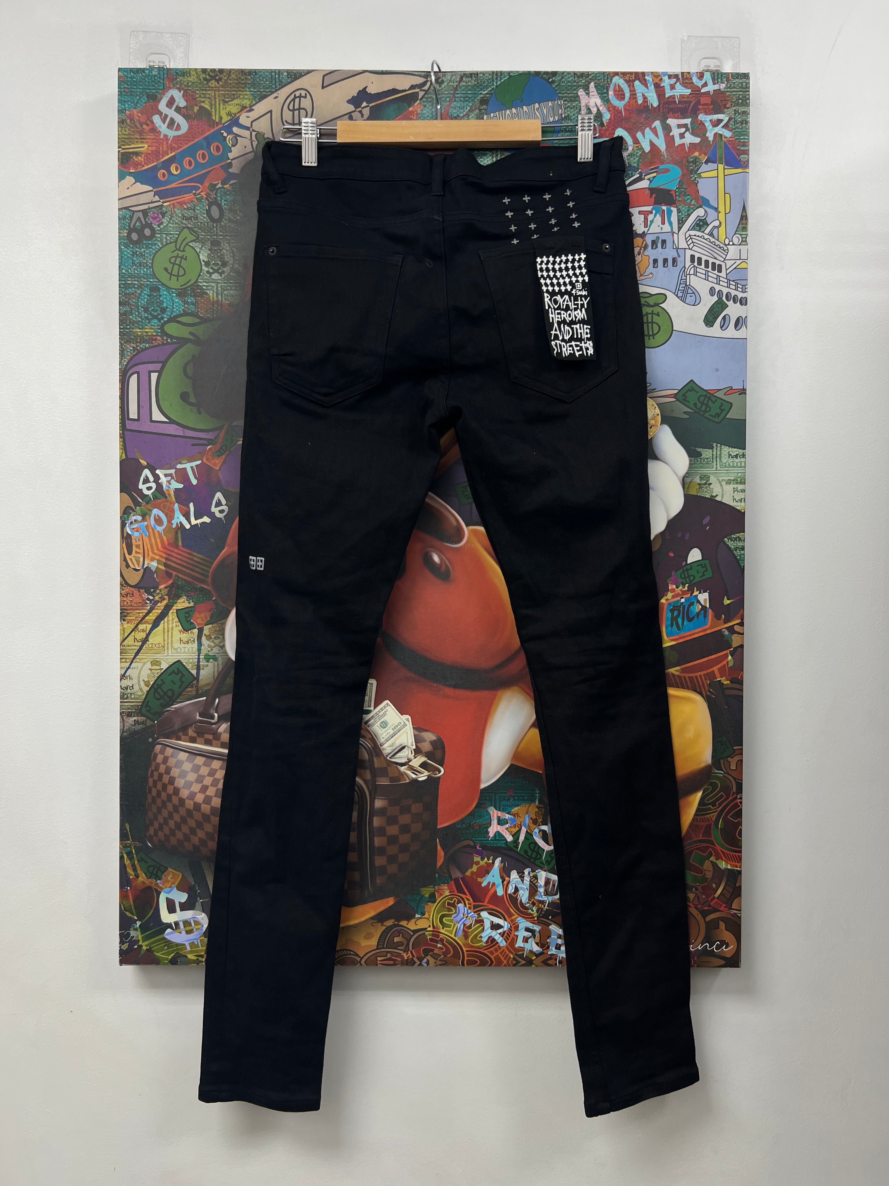 Ksubi Black Plain Jeans