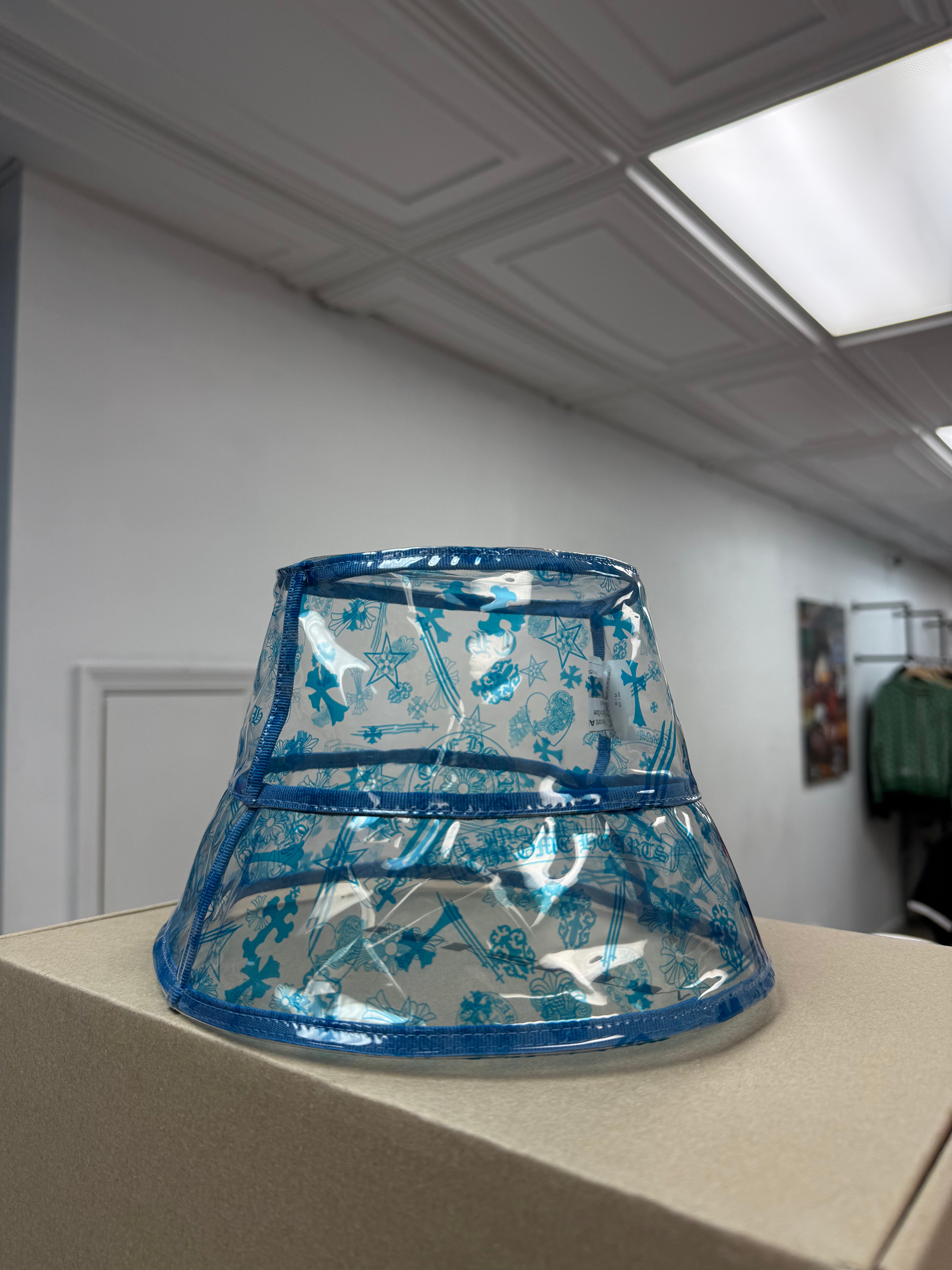 Chrome Hearts Translucent All Over Blue Bucket