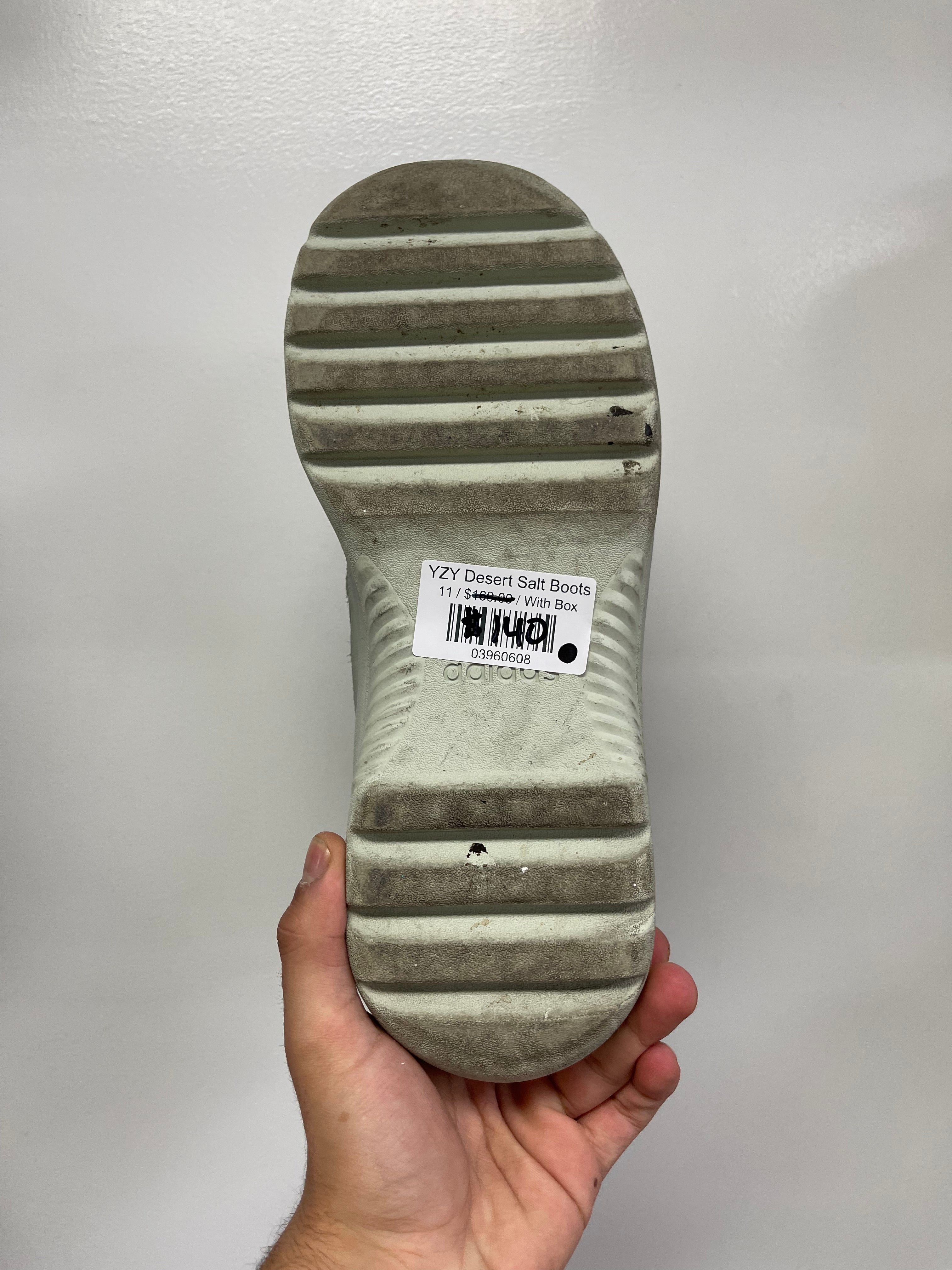 YZY Desert Salt Boots