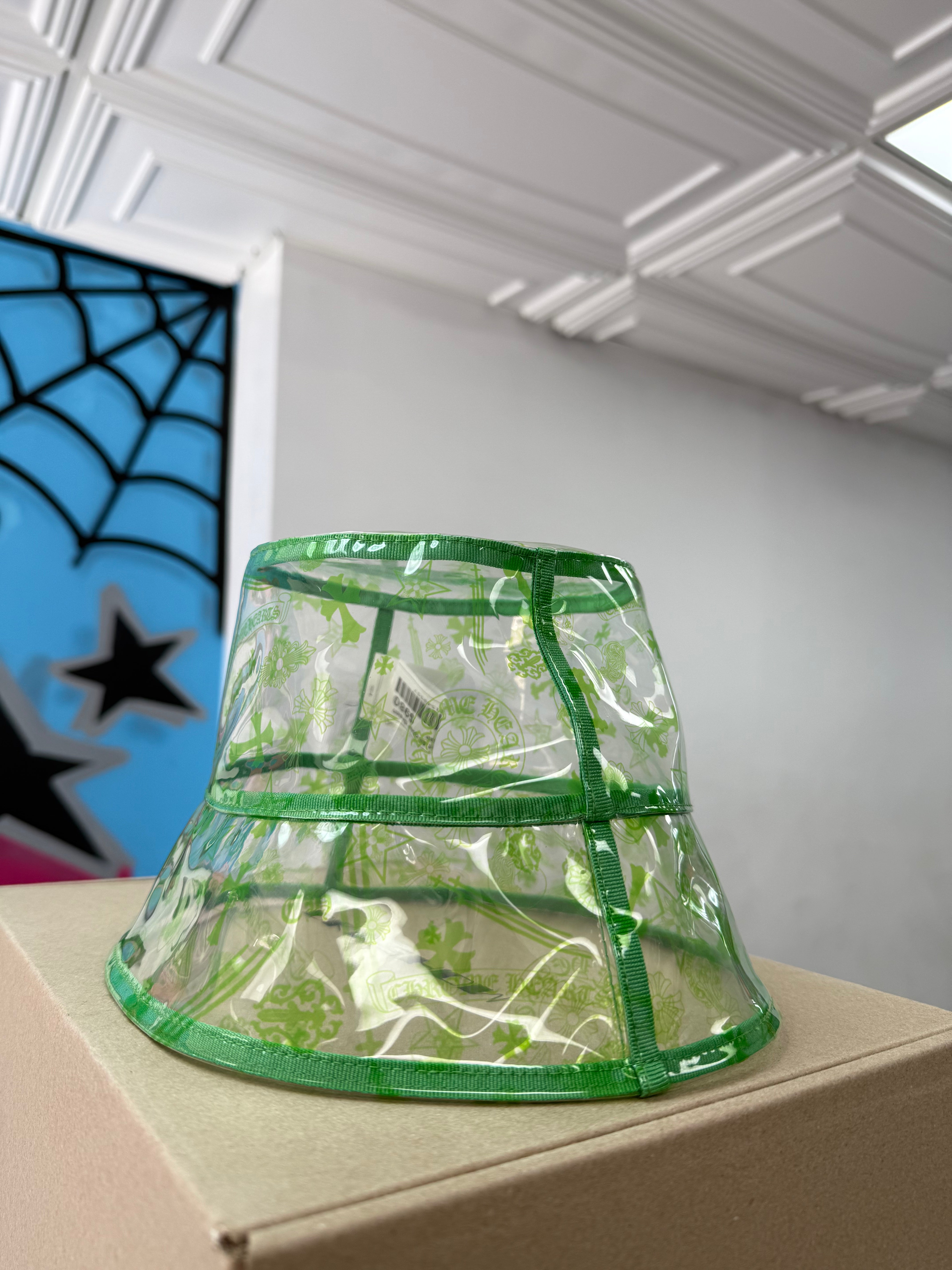 Chrome Hearts Translucent All Over Green Bucket