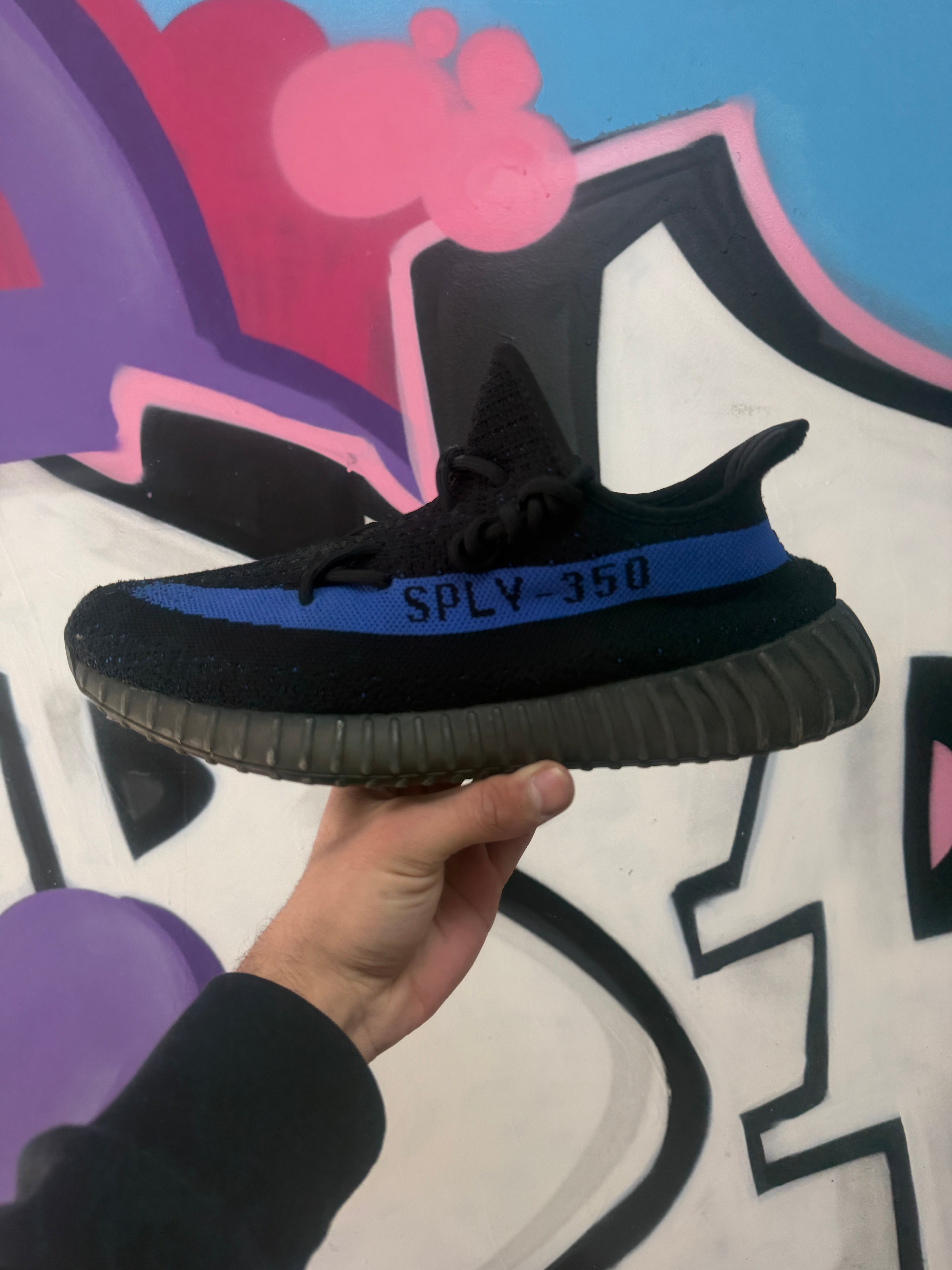 YZY 350 Dazzling Blue Sneakers