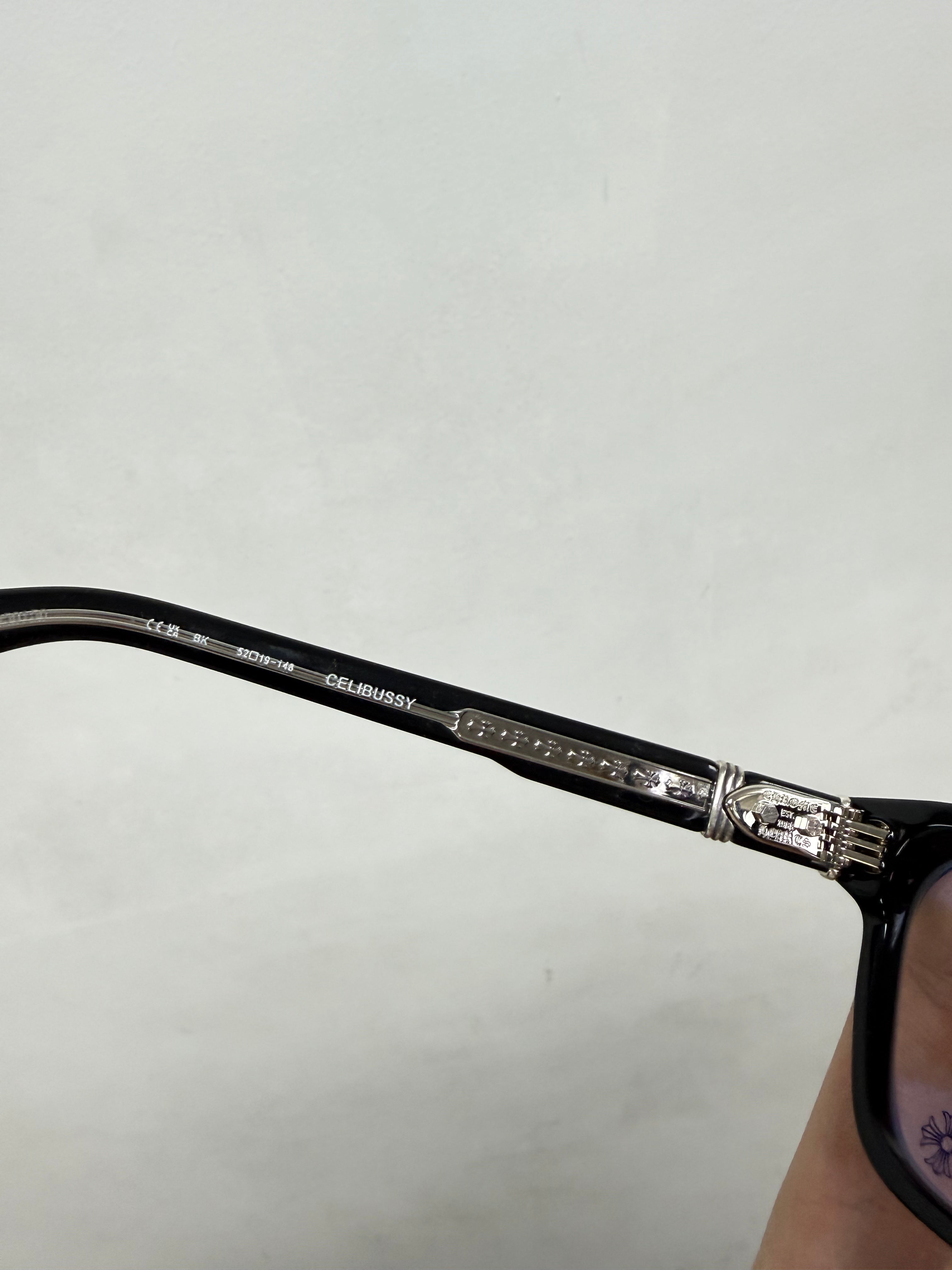 Chrome Hearts Black Celibussy Glasses