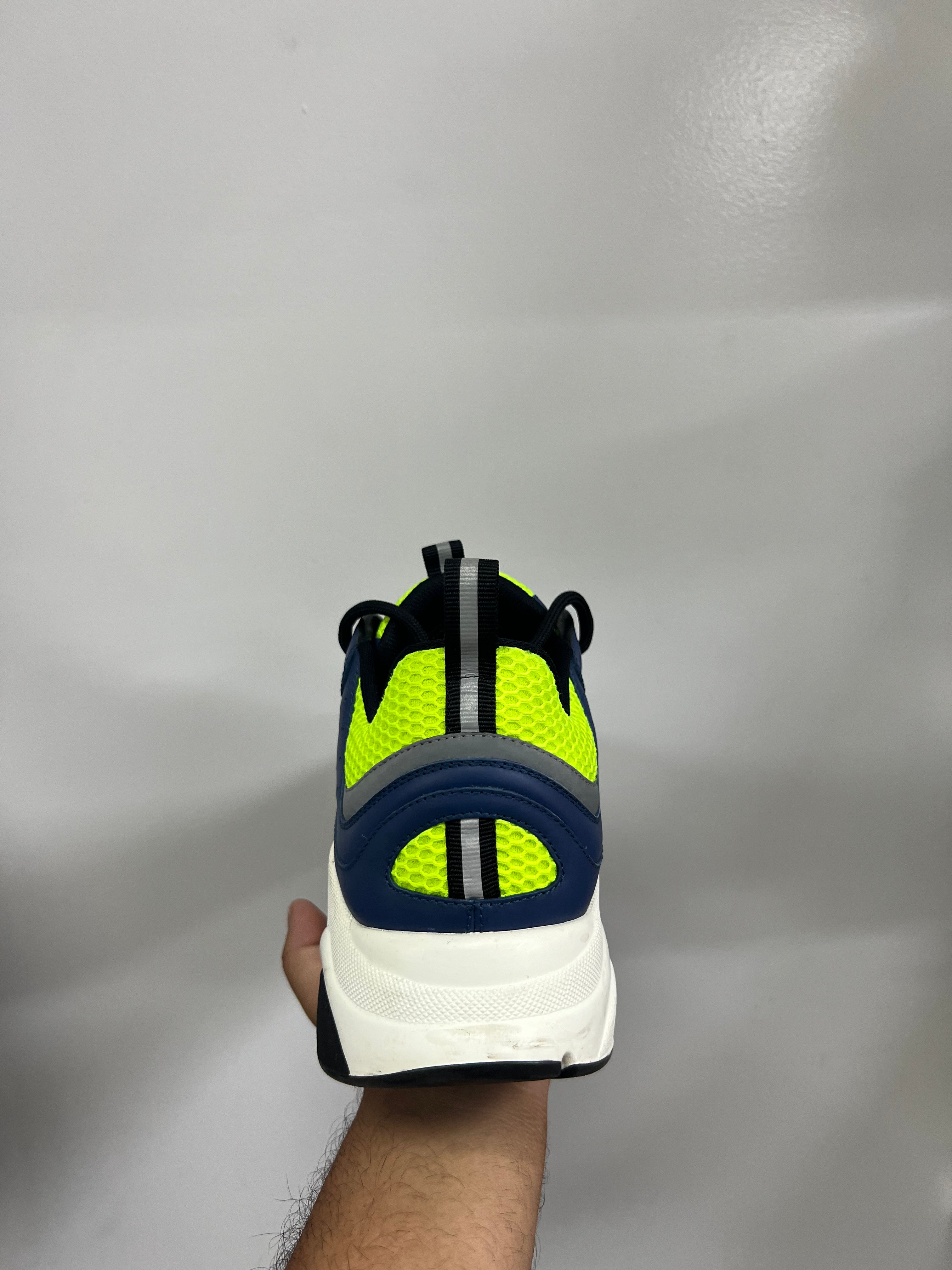 Dior Navy Lime B22 Sneakers