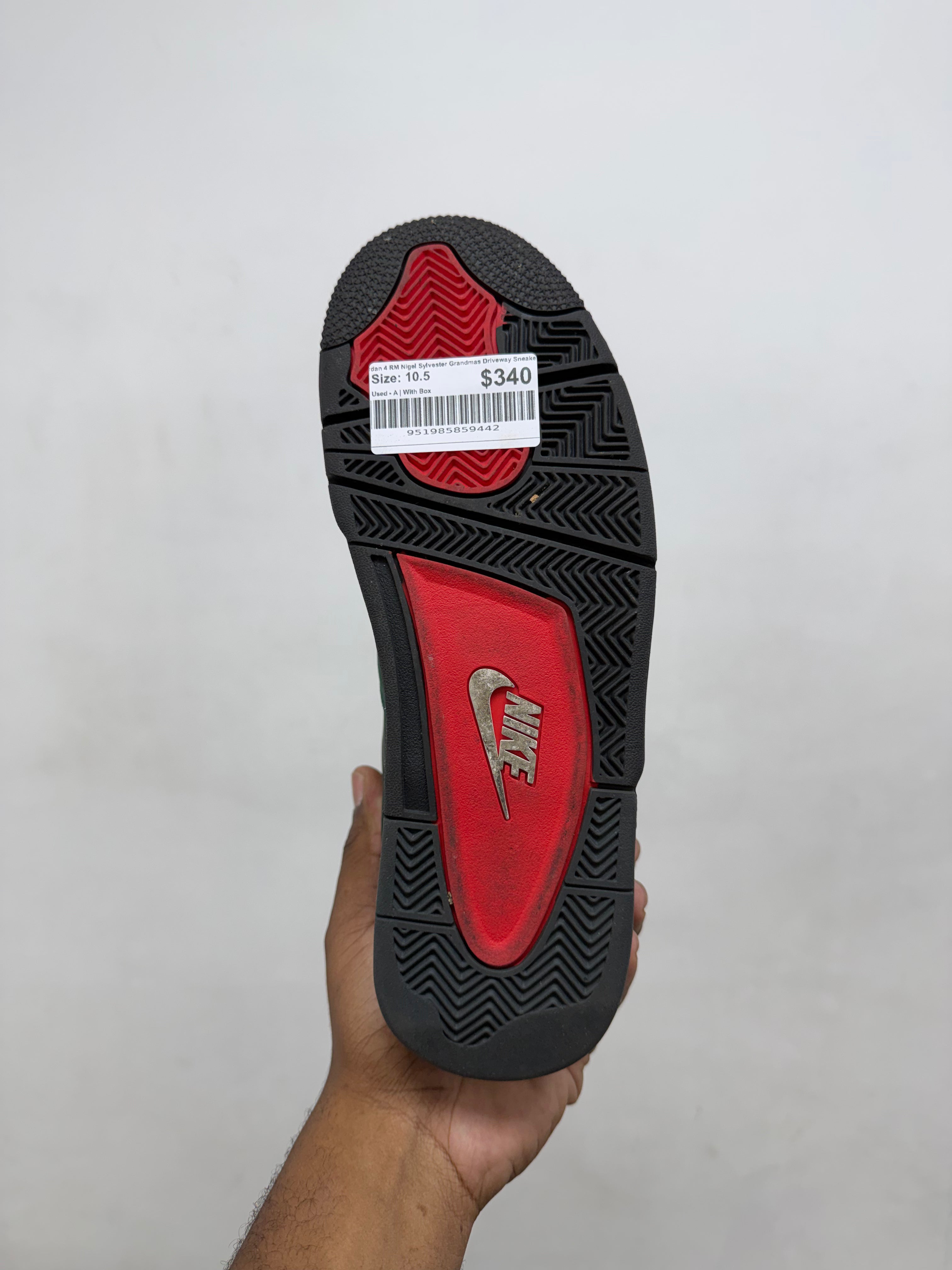 Jordan 4 RM Nigel Sylvester Grandmas Driveway Sneakers