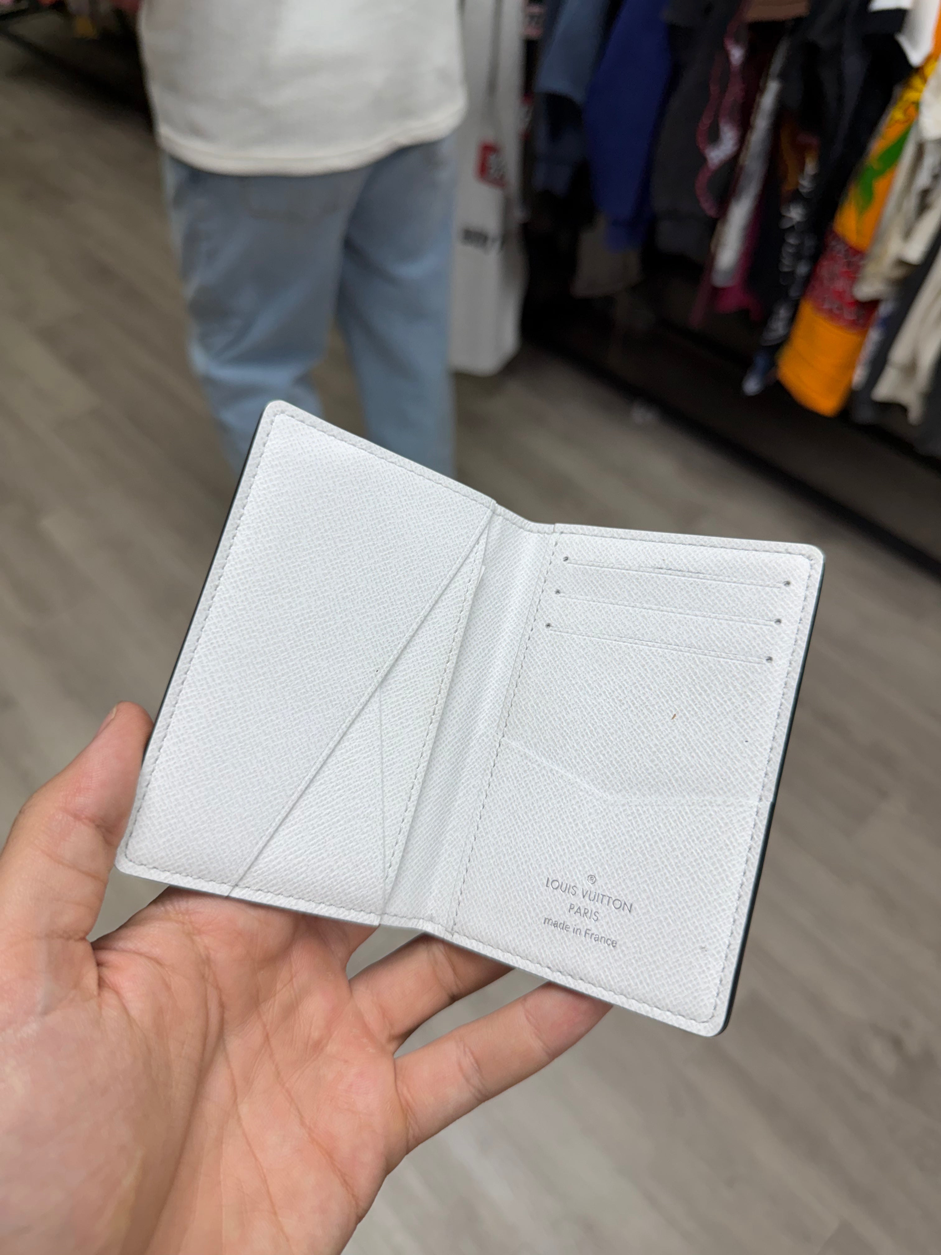 Louis Vuitton White Monogram Bi-Fold Wallet