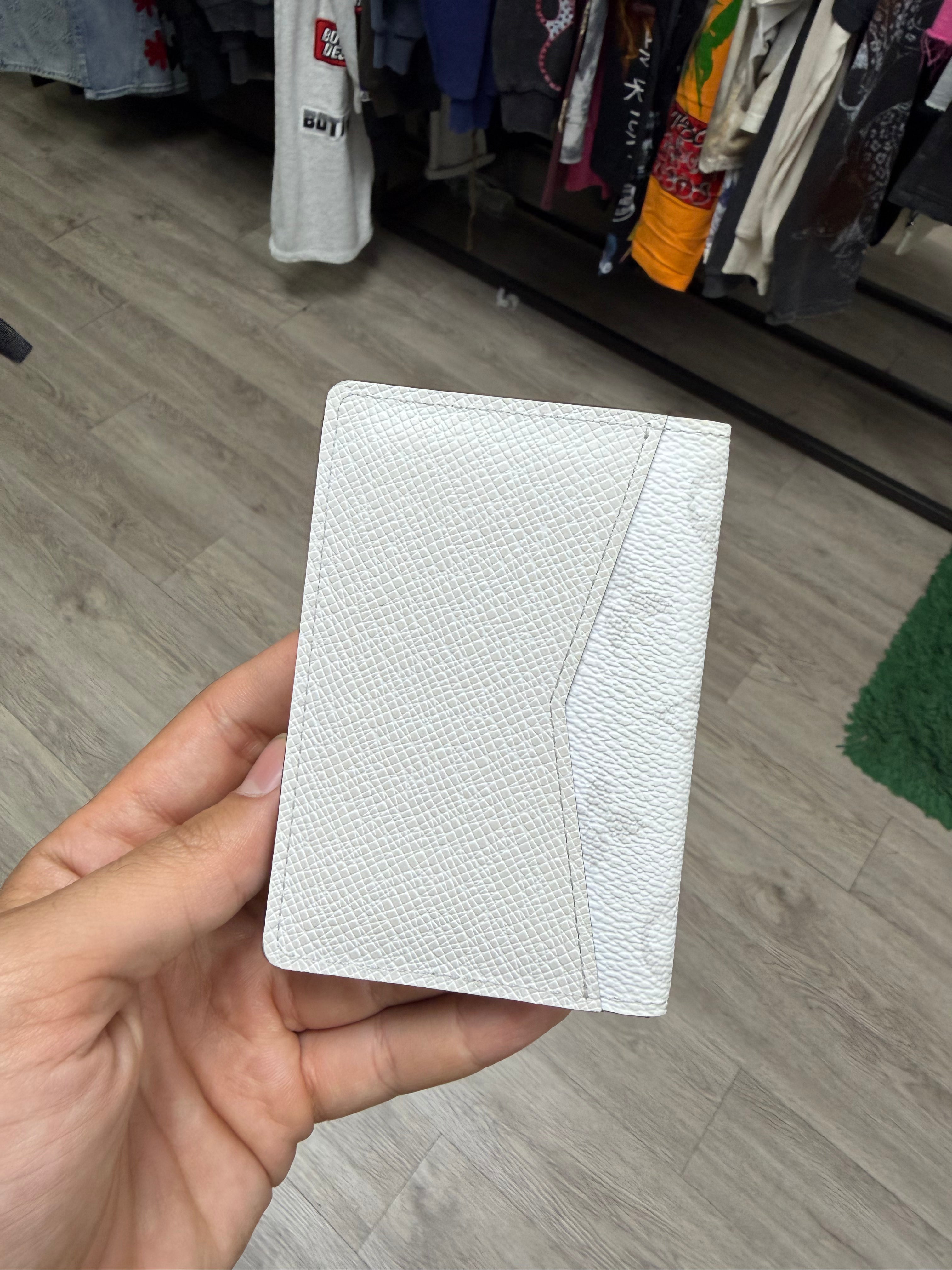 Louis Vuitton White Monogram Bi-Fold Wallet
