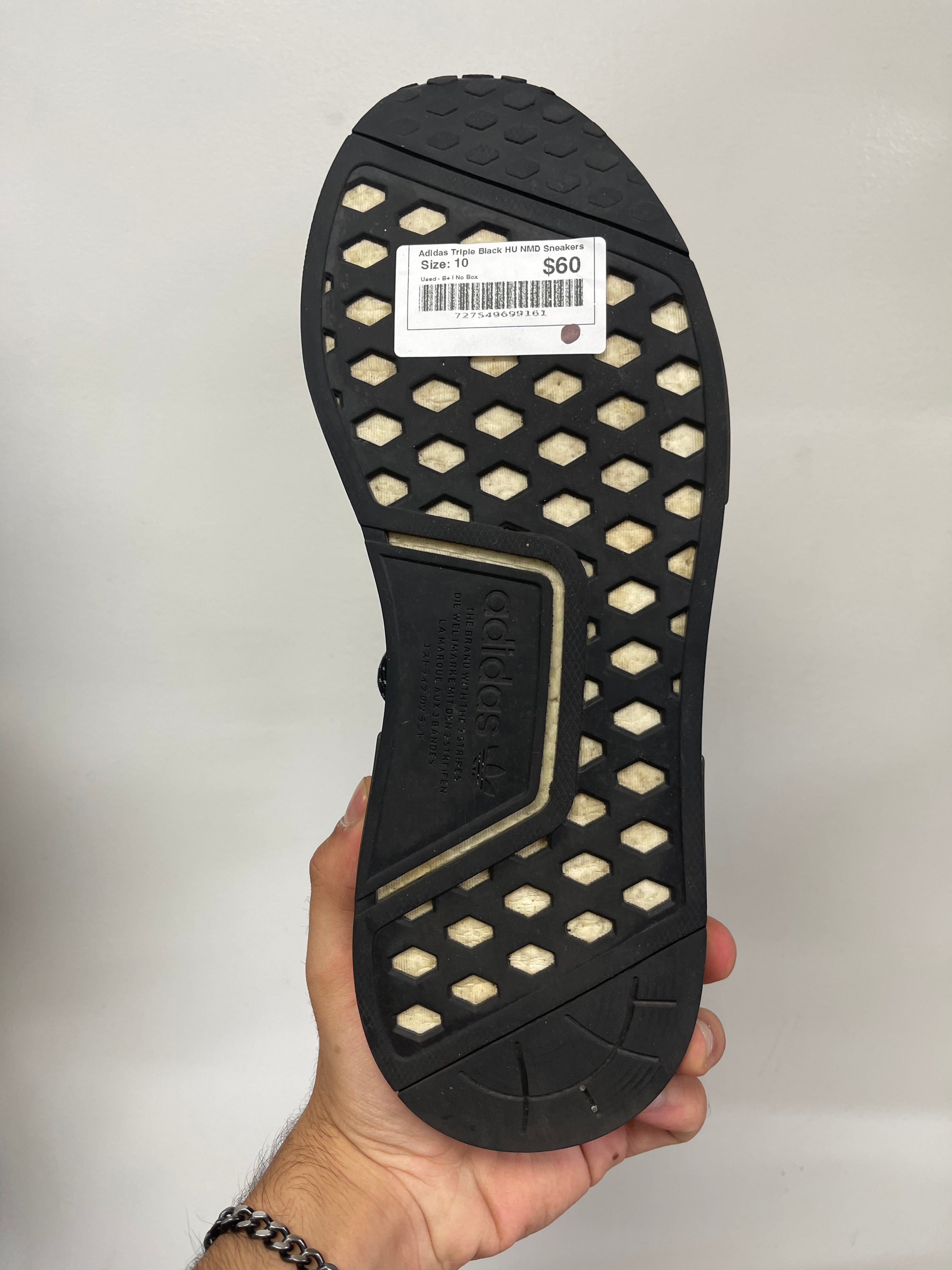 Adidas Triple Black HU NMD Sneakers