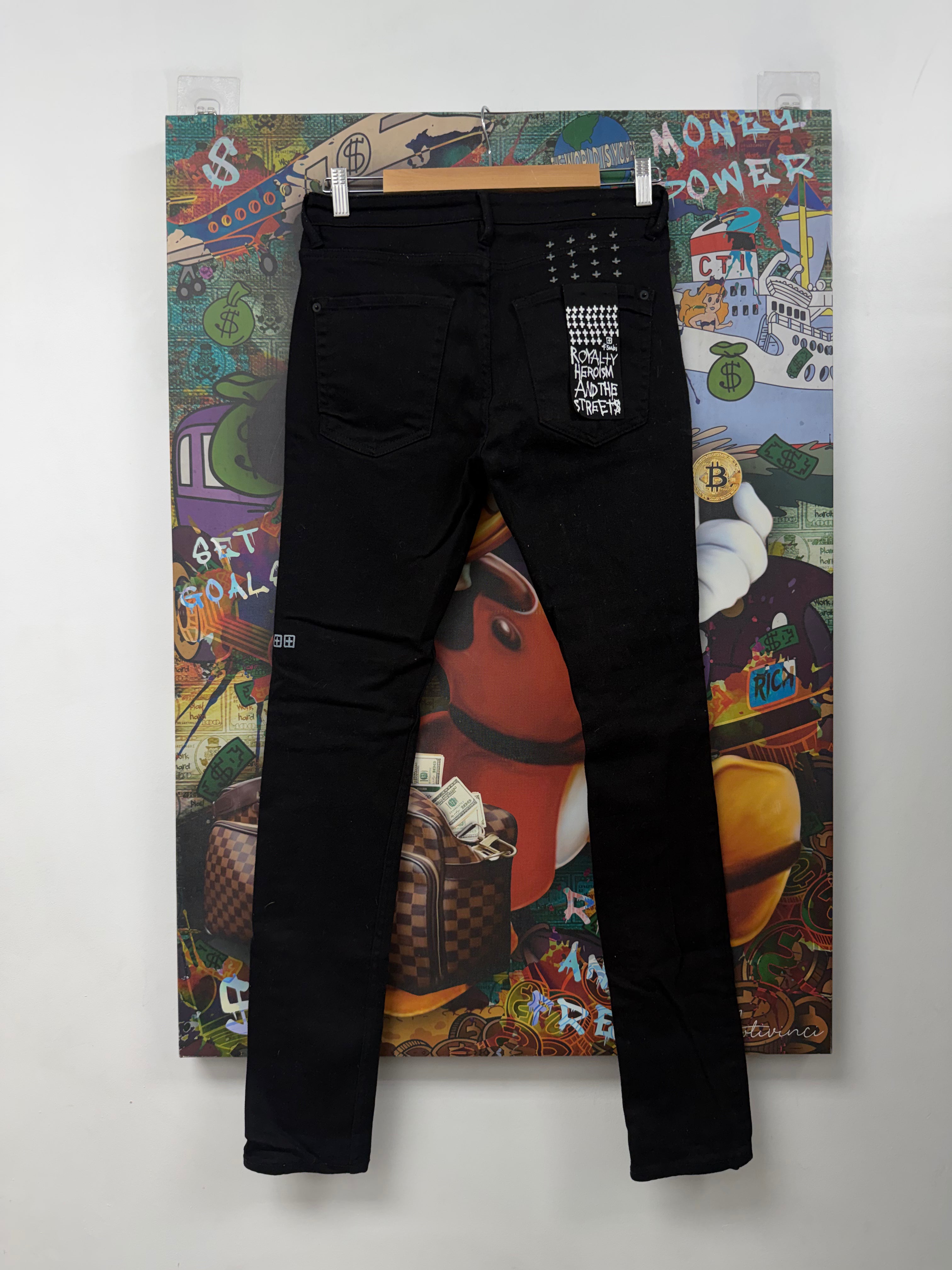 Ksubi Black Grey Jeans