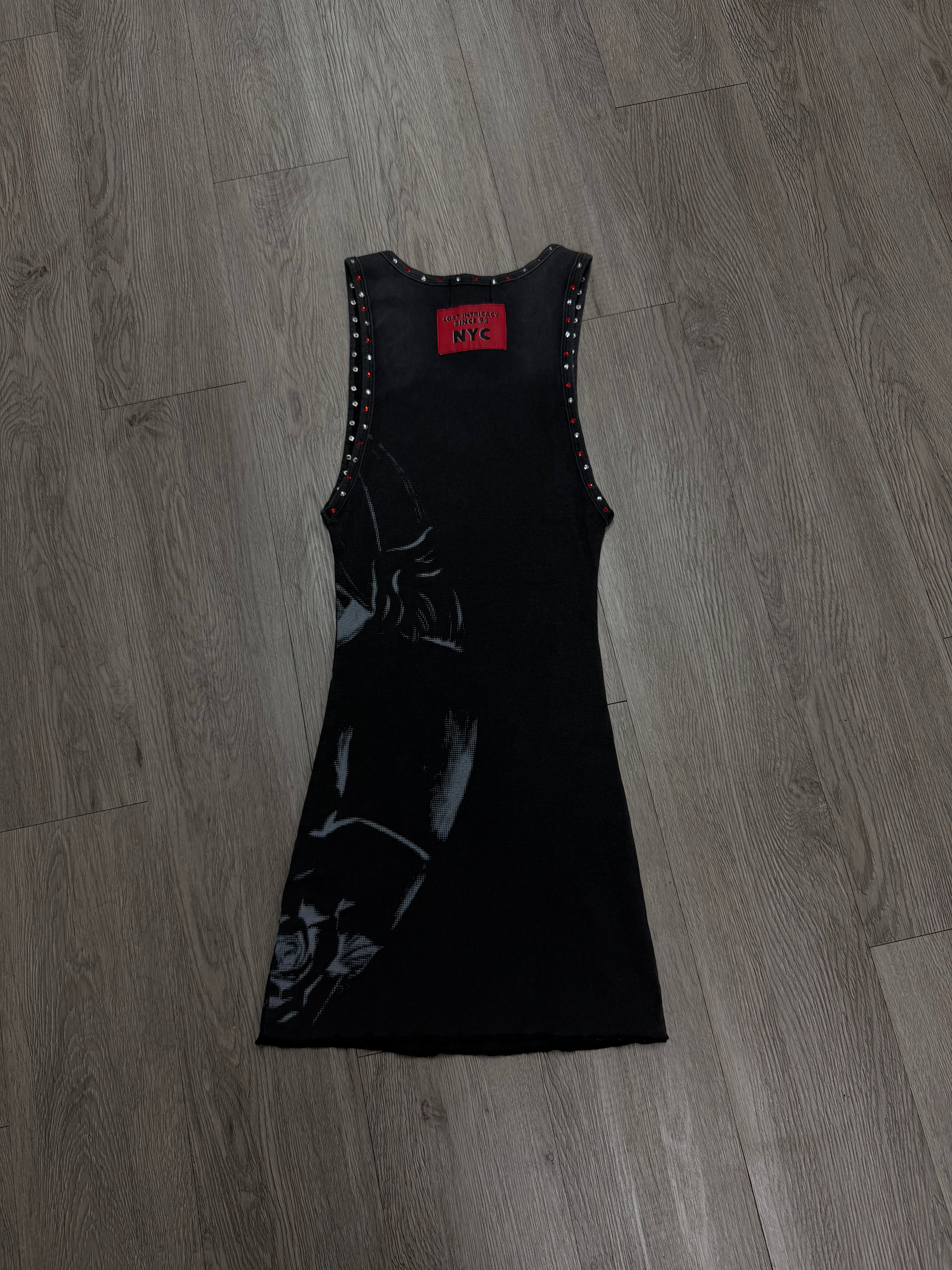 Lost Intricacy 'Broken Hearts' Black Dress