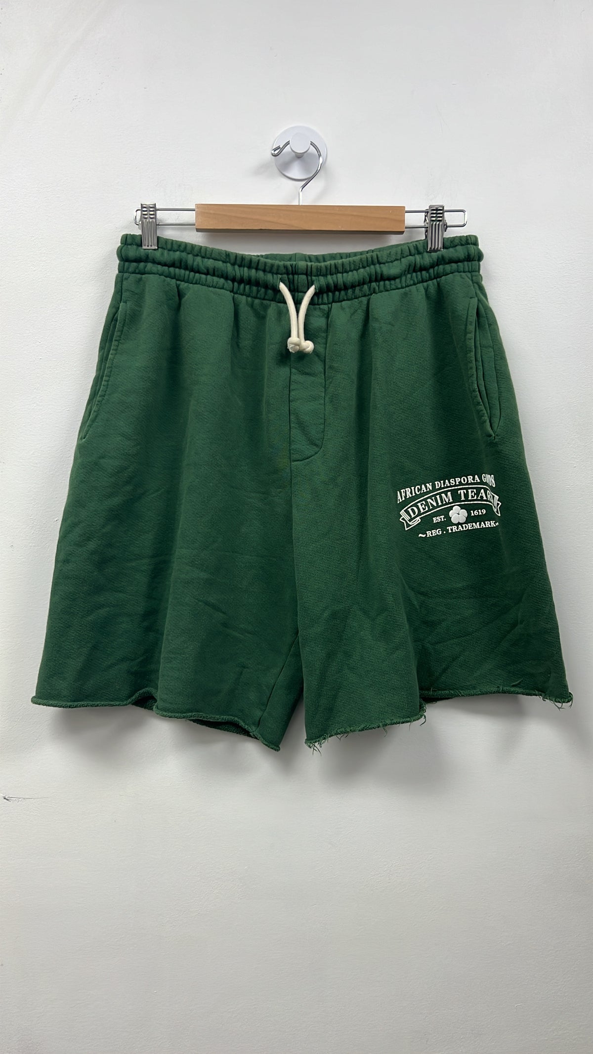 Denim Tears Green White ADG Shorts